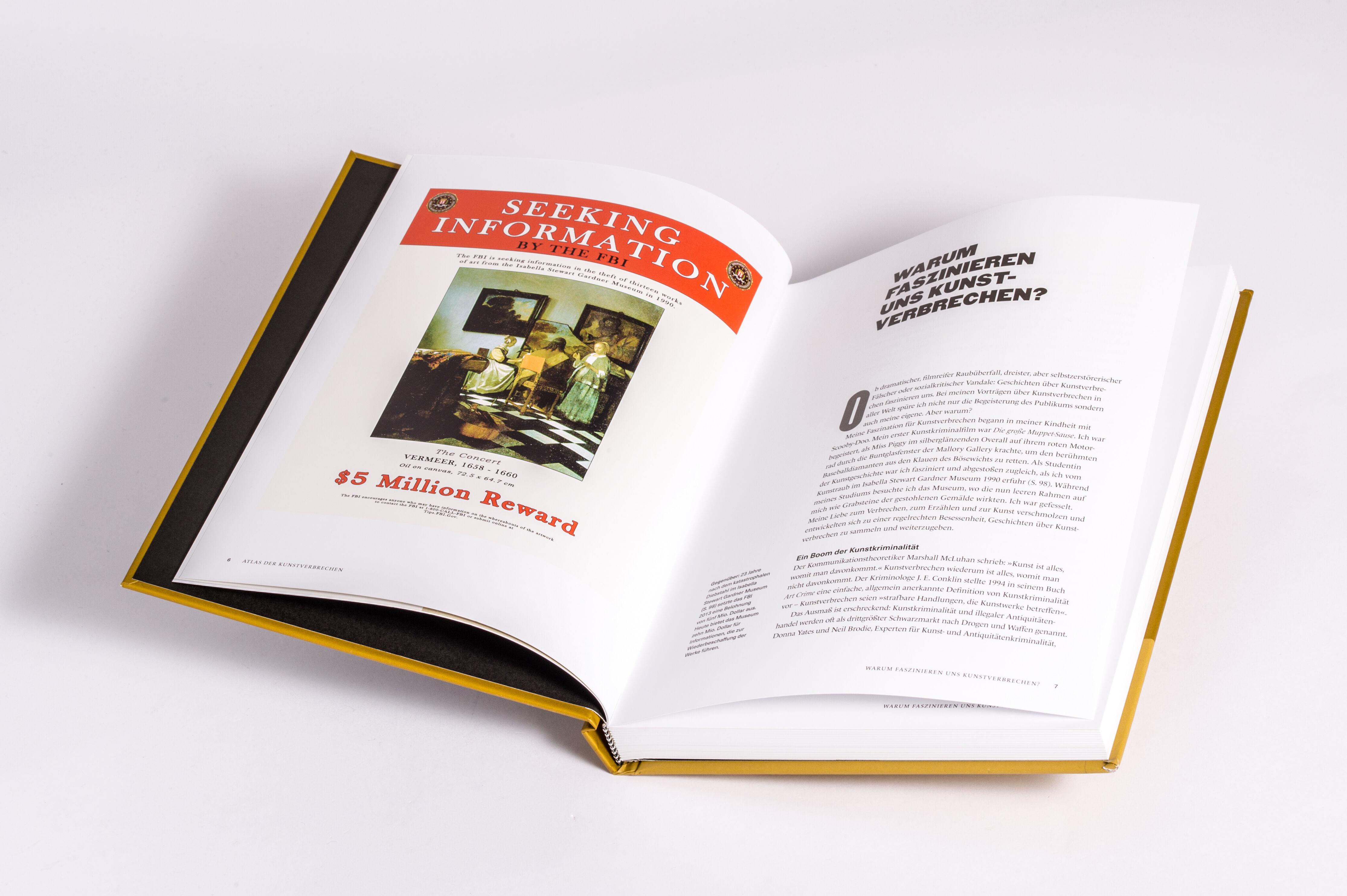 Beispielinhalt (Bild) Atlas der Kunstverbrechen