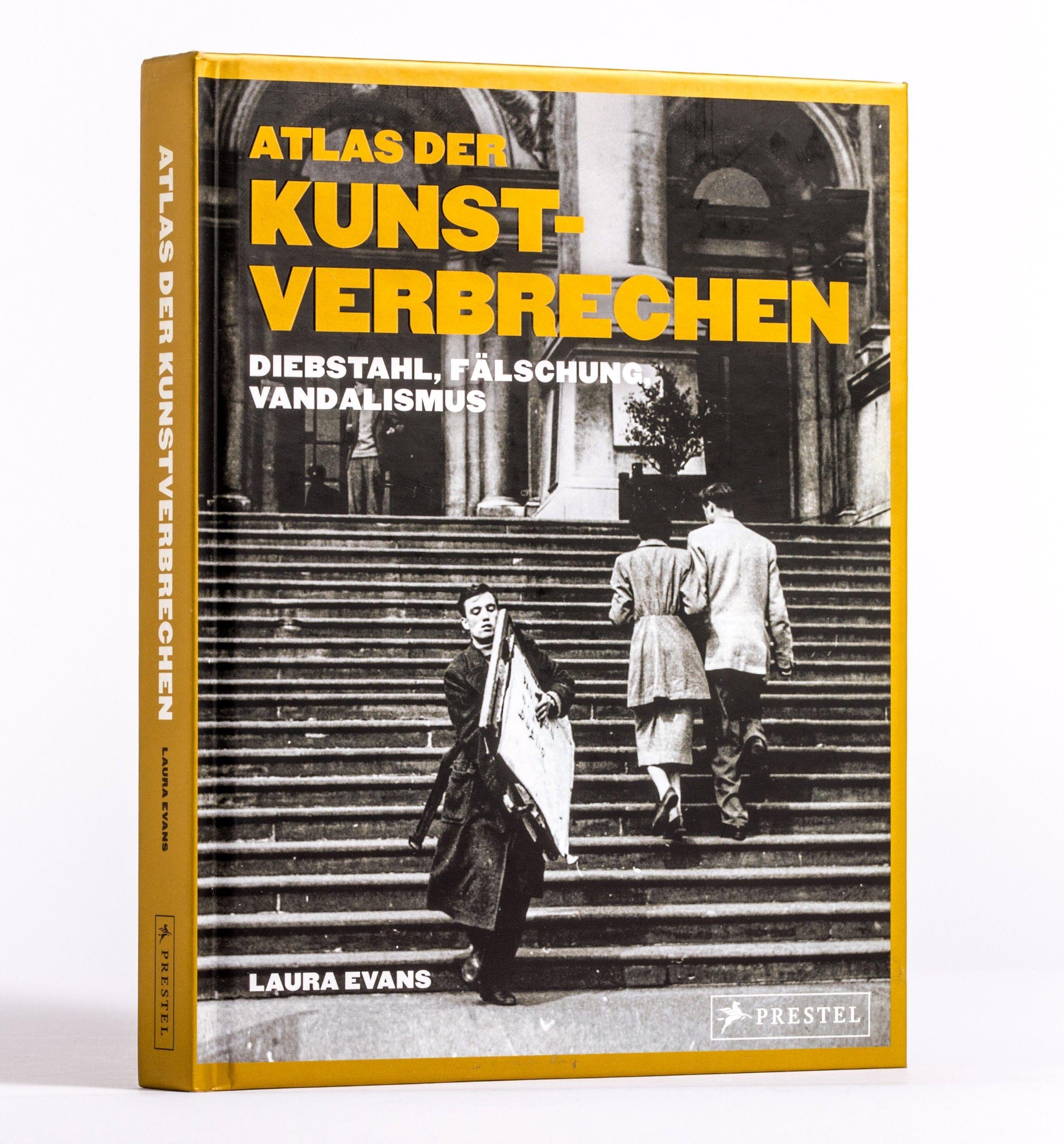 Vorderes Coverbild Atlas der Kunstverbrechen