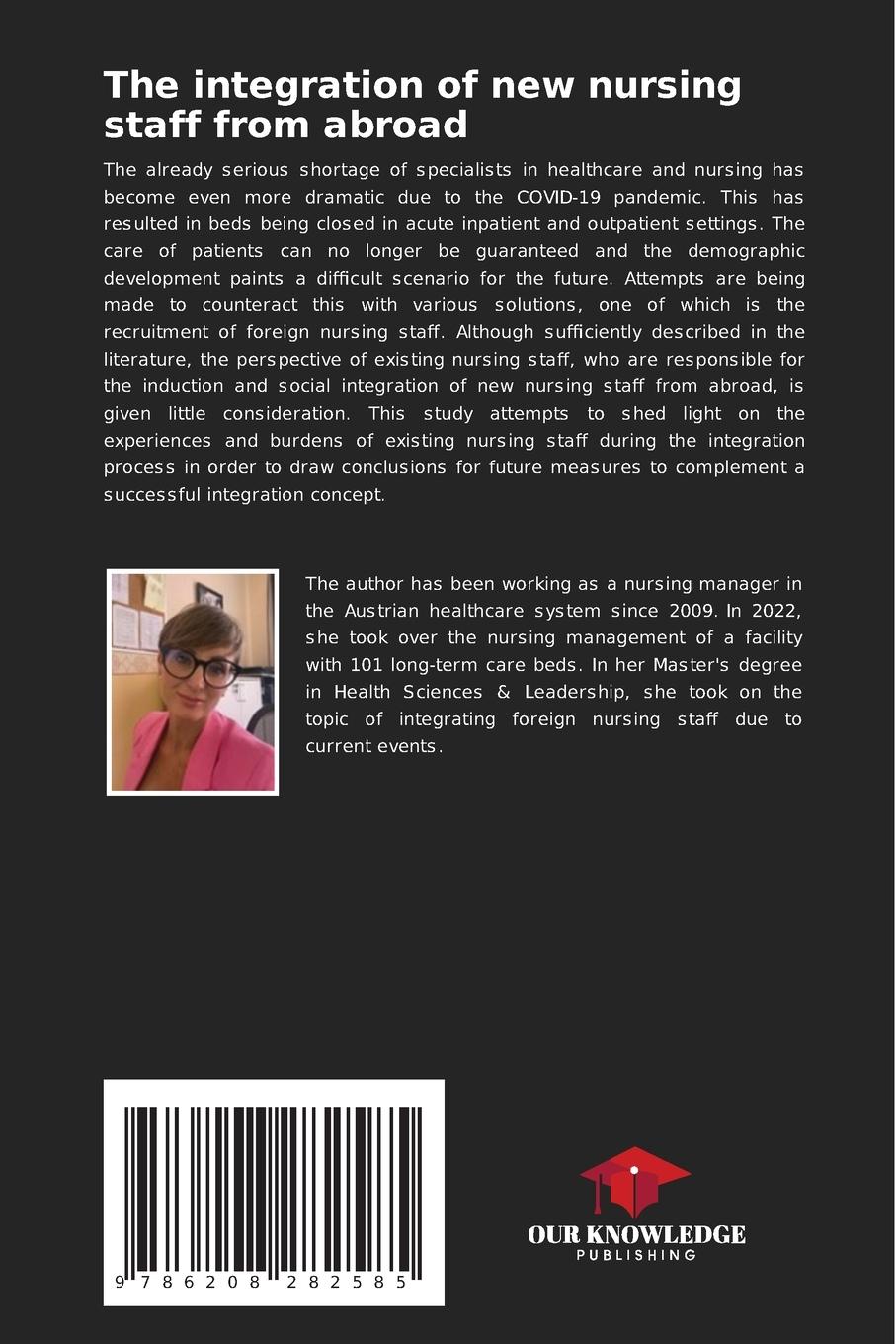 Rückseitencover The integration of new nursing staff from abroad