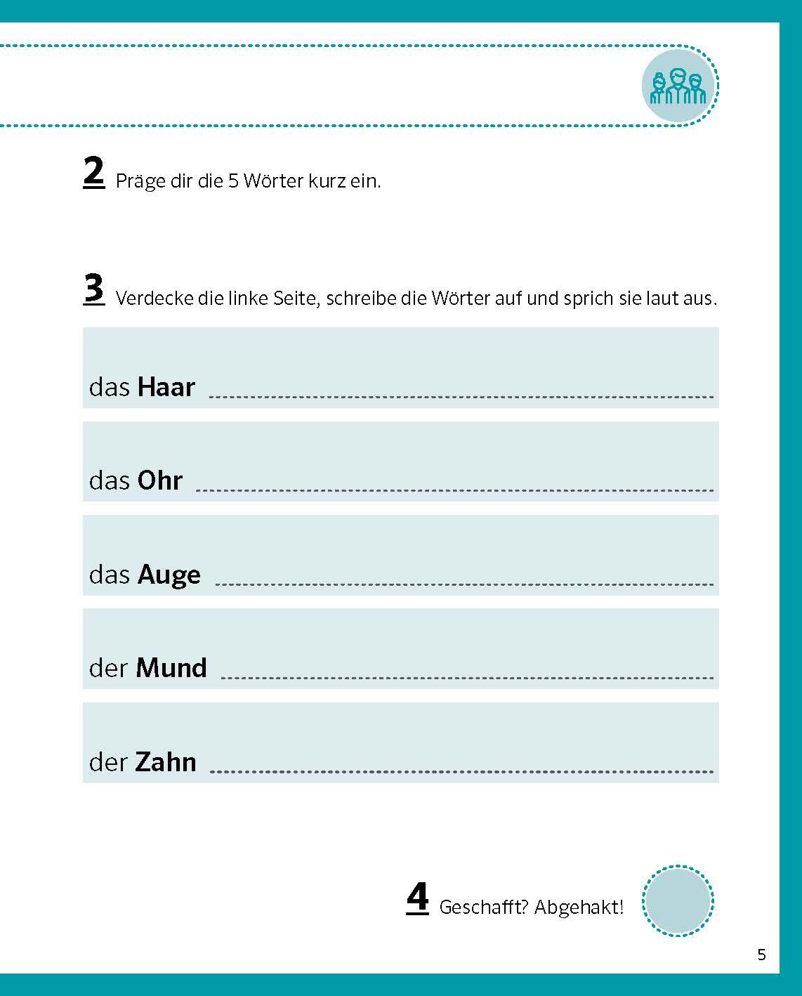 Beispielinhalt (Bild) PONS Niederländisch von 0 auf 500