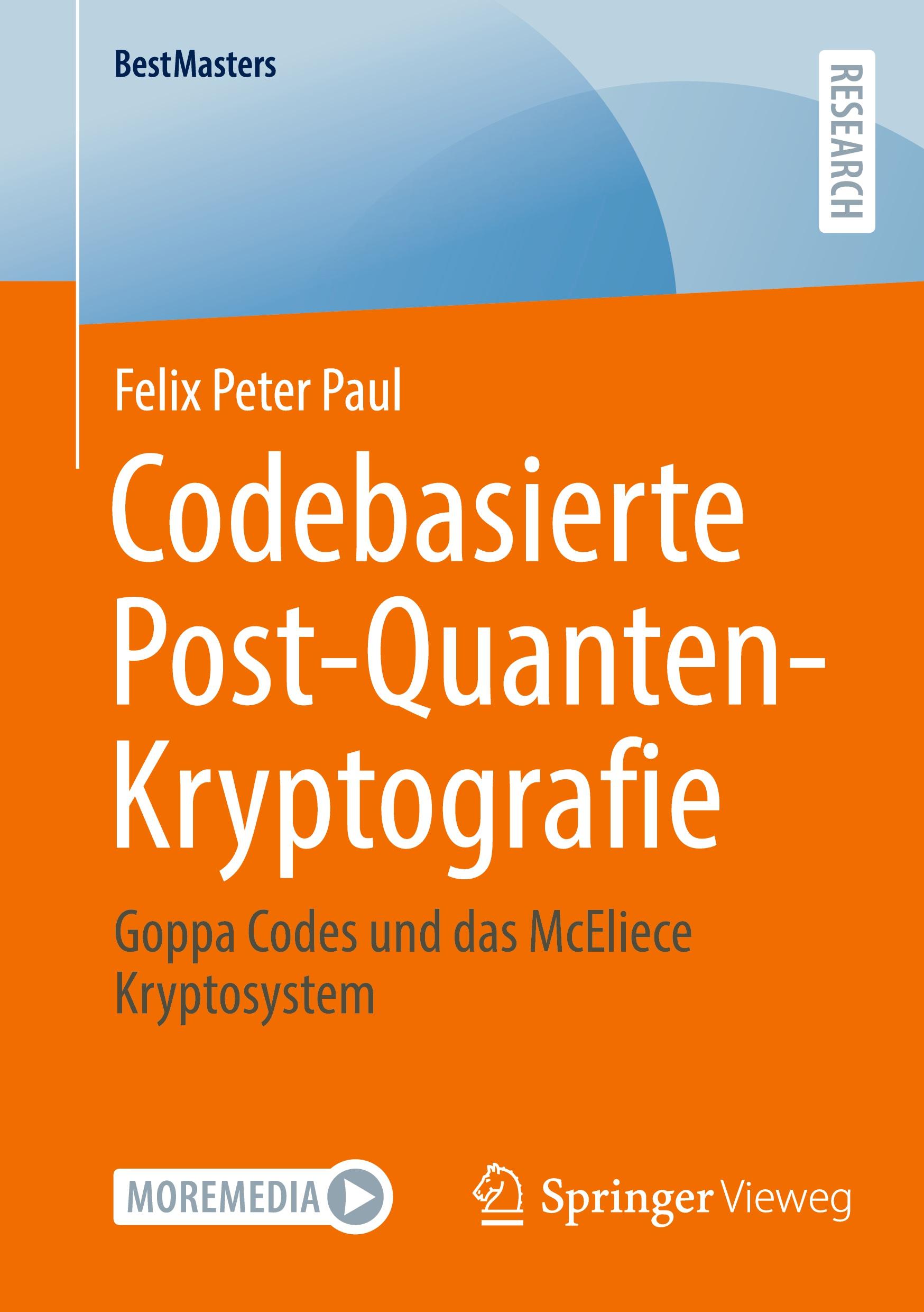 Vorderes Coverbild Codebasierte Post-Quanten-Kryptografie