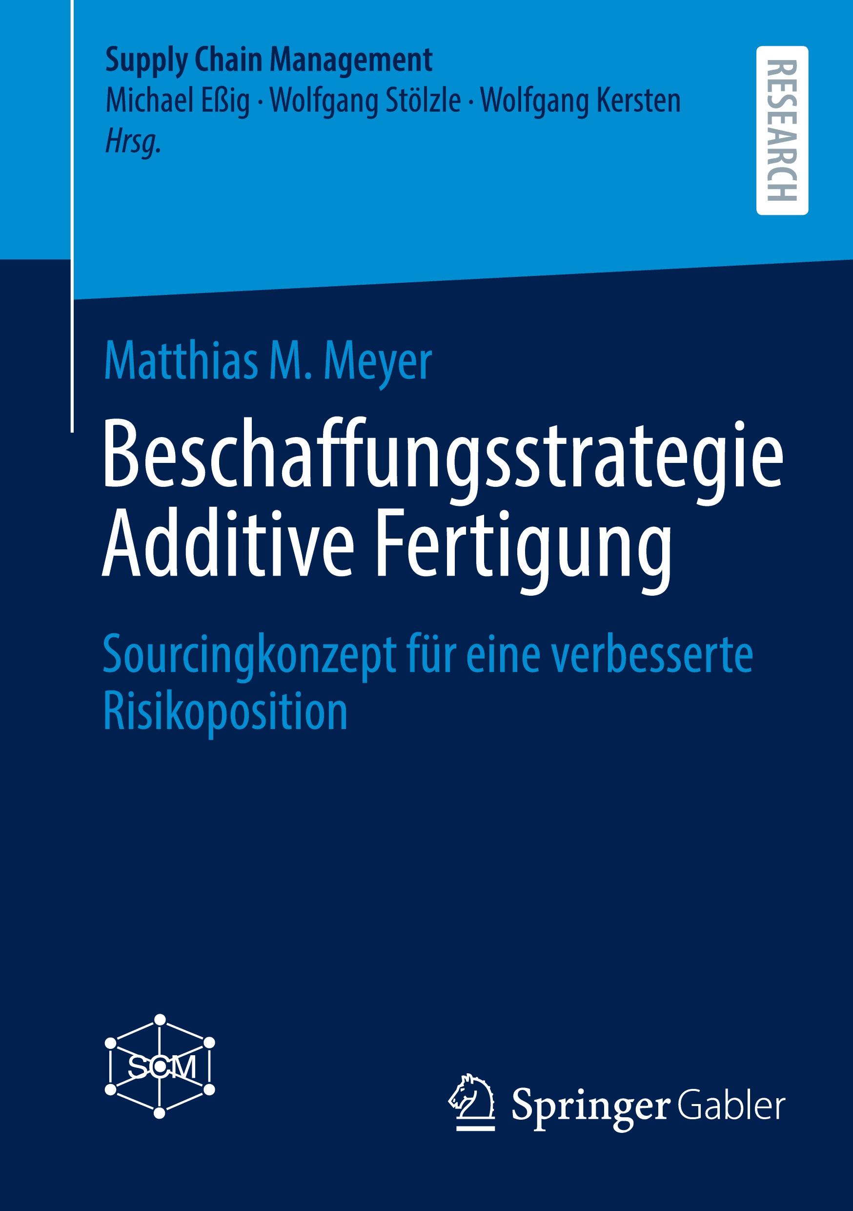 Vorderes Coverbild Beschaffungsstrategie Additive Fertigung
