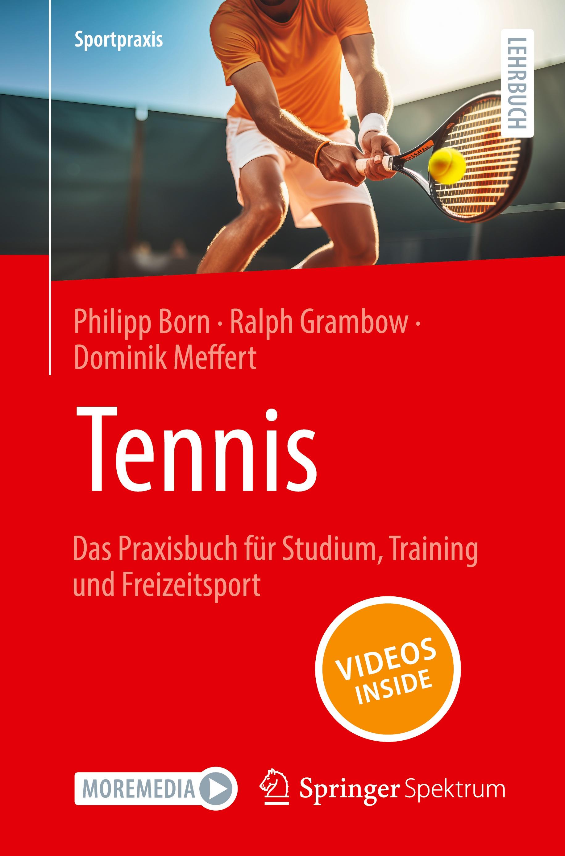 Vorderes Coverbild Tennis - Das Praxisbuch für Studium, Training und Freizeitsport