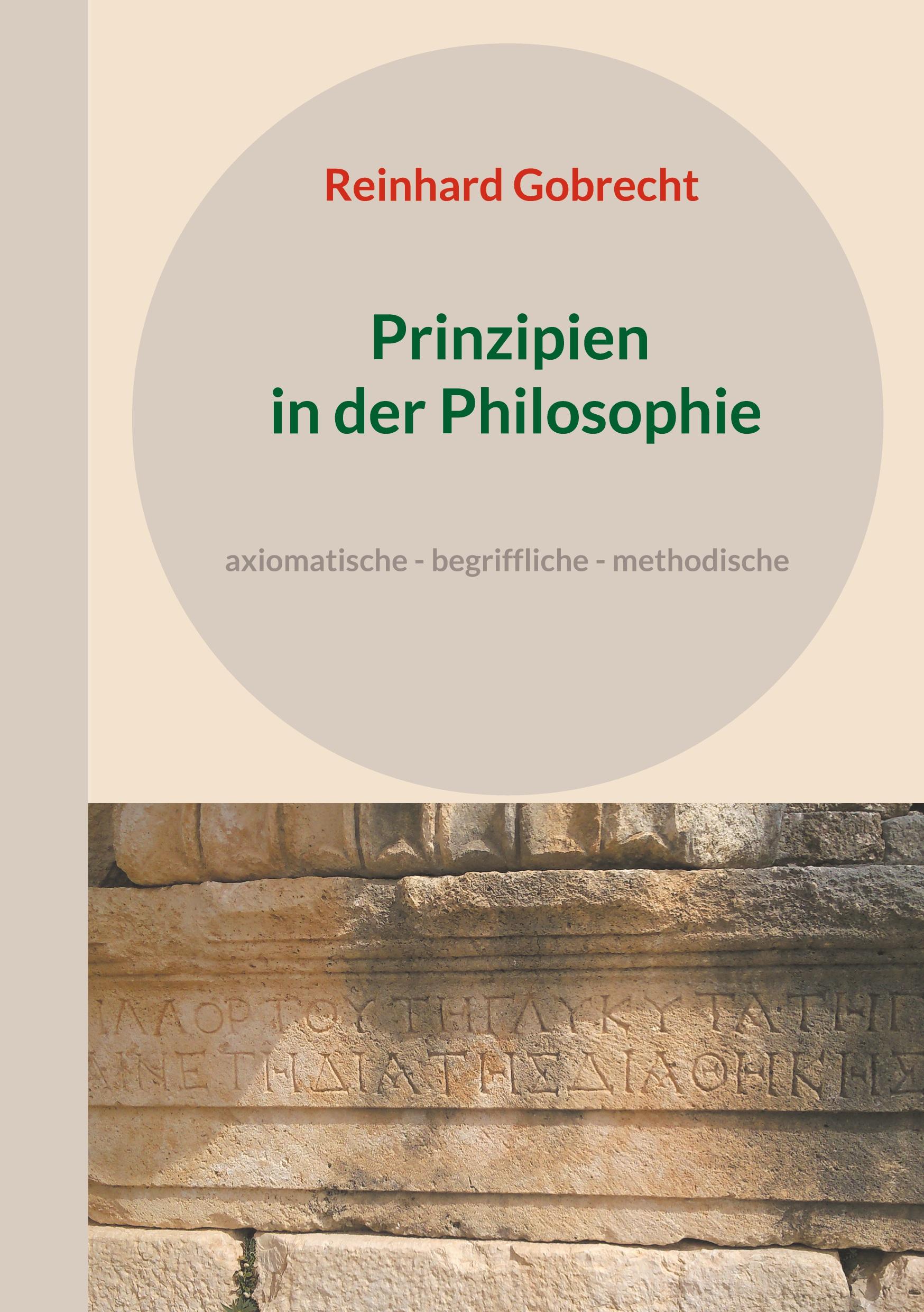 Vorderes Coverbild Prinzipien in der Philosophie