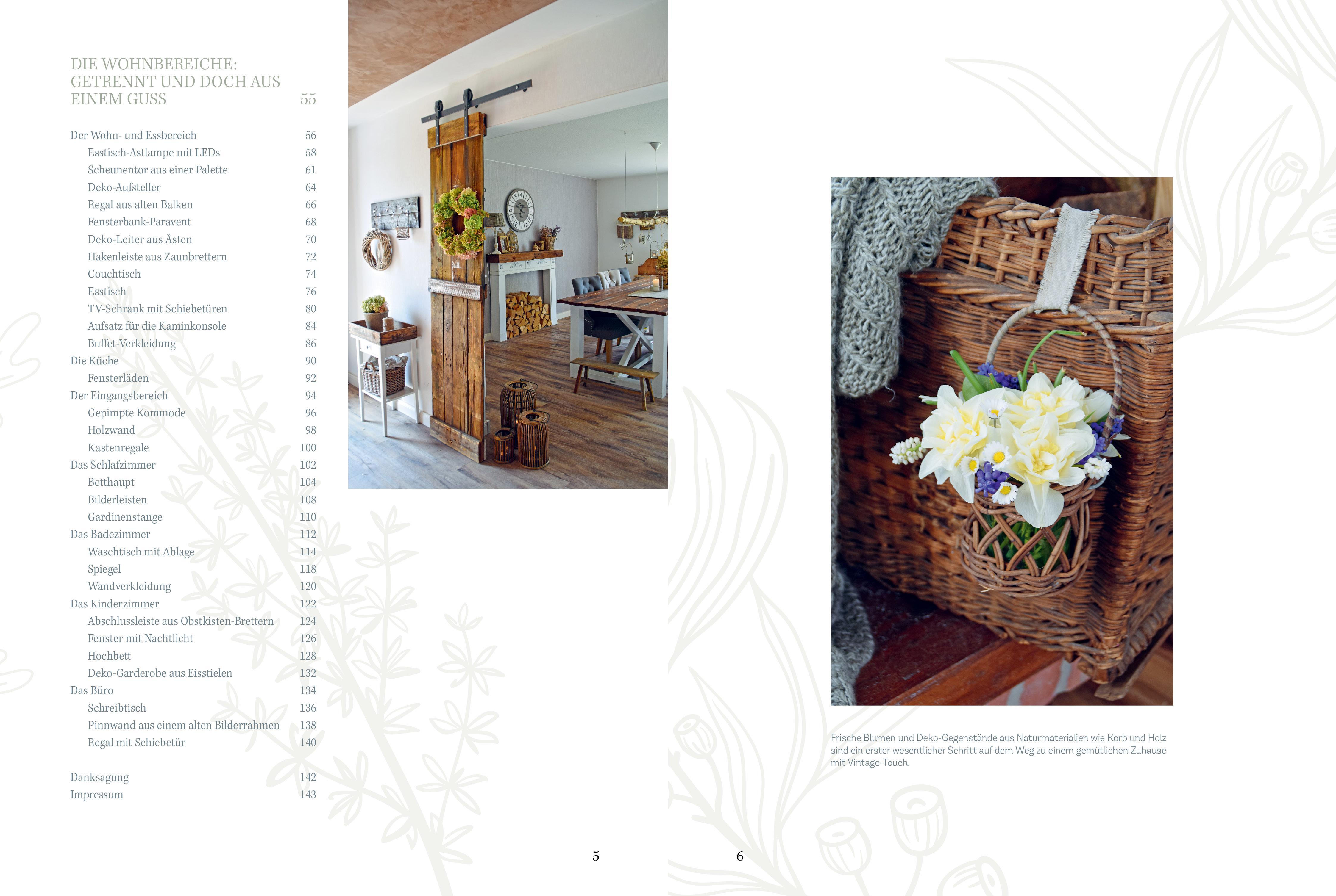 Beispielinhalt (Bild) Deko im Farmhouse-Style