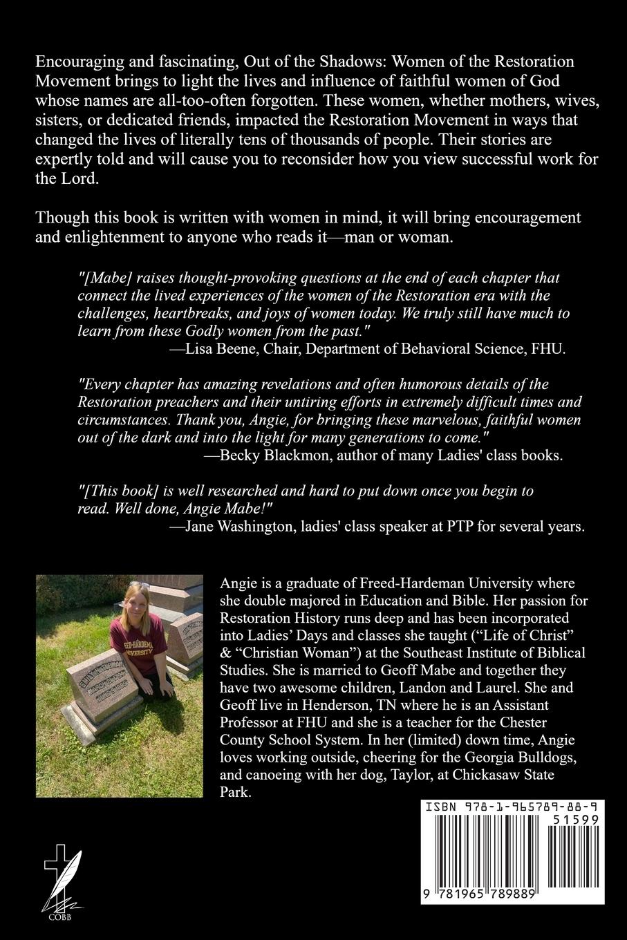 Rückseitencover Out of the Shadows