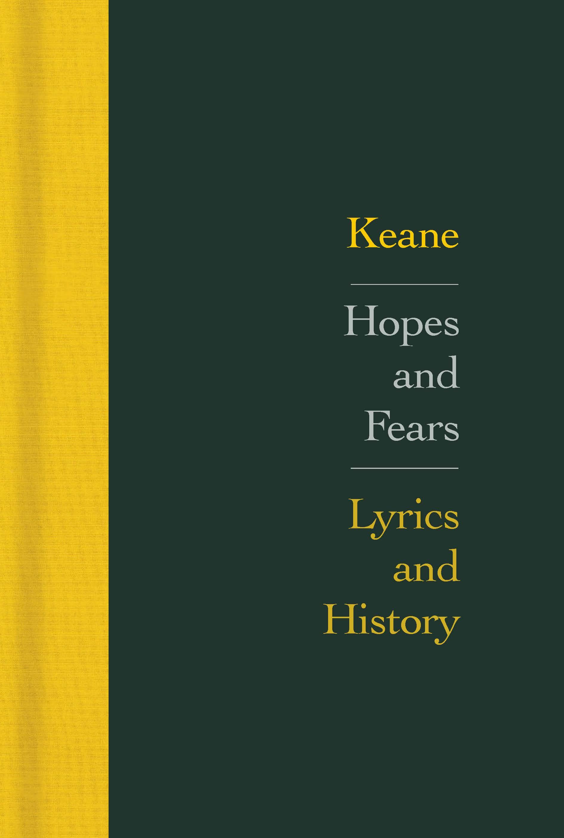 Vorderes Coverbild Hopes and Fears: Lyrics and History