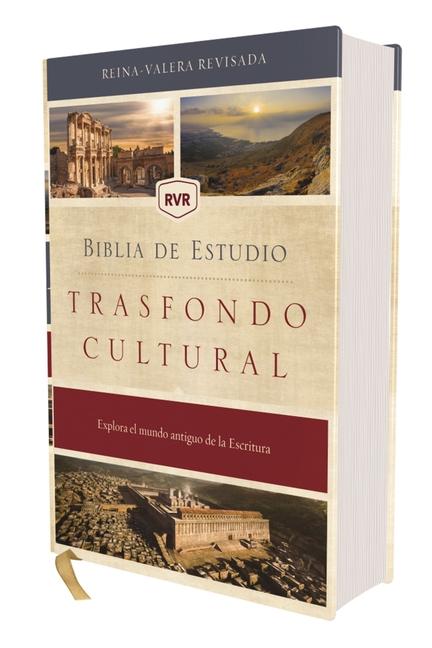 Vorderes Coverbild Rvr, Biblia de Estudio Trasfondo Cultural (El Contexto Lo Cambia Todo), Tapa Dura, Interior a Color, Comfort Print