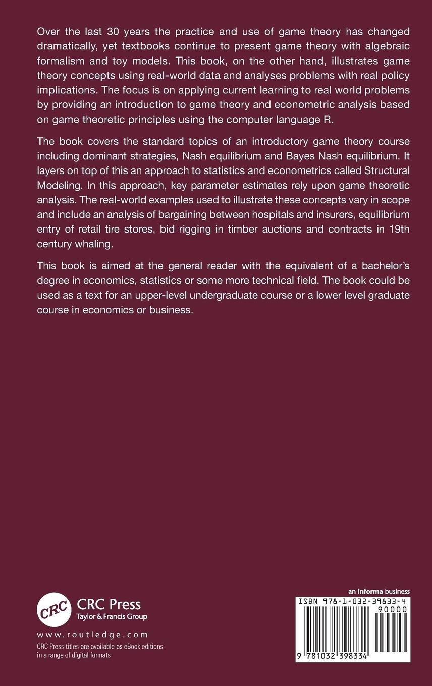 Rückseitencover Game Theory for Applied Econometricians