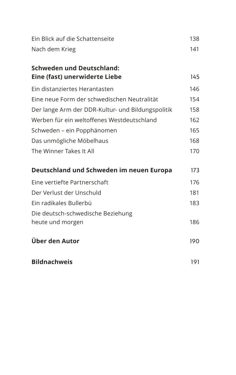 Beispielinhalt (Bild) Schweden und Deutschland