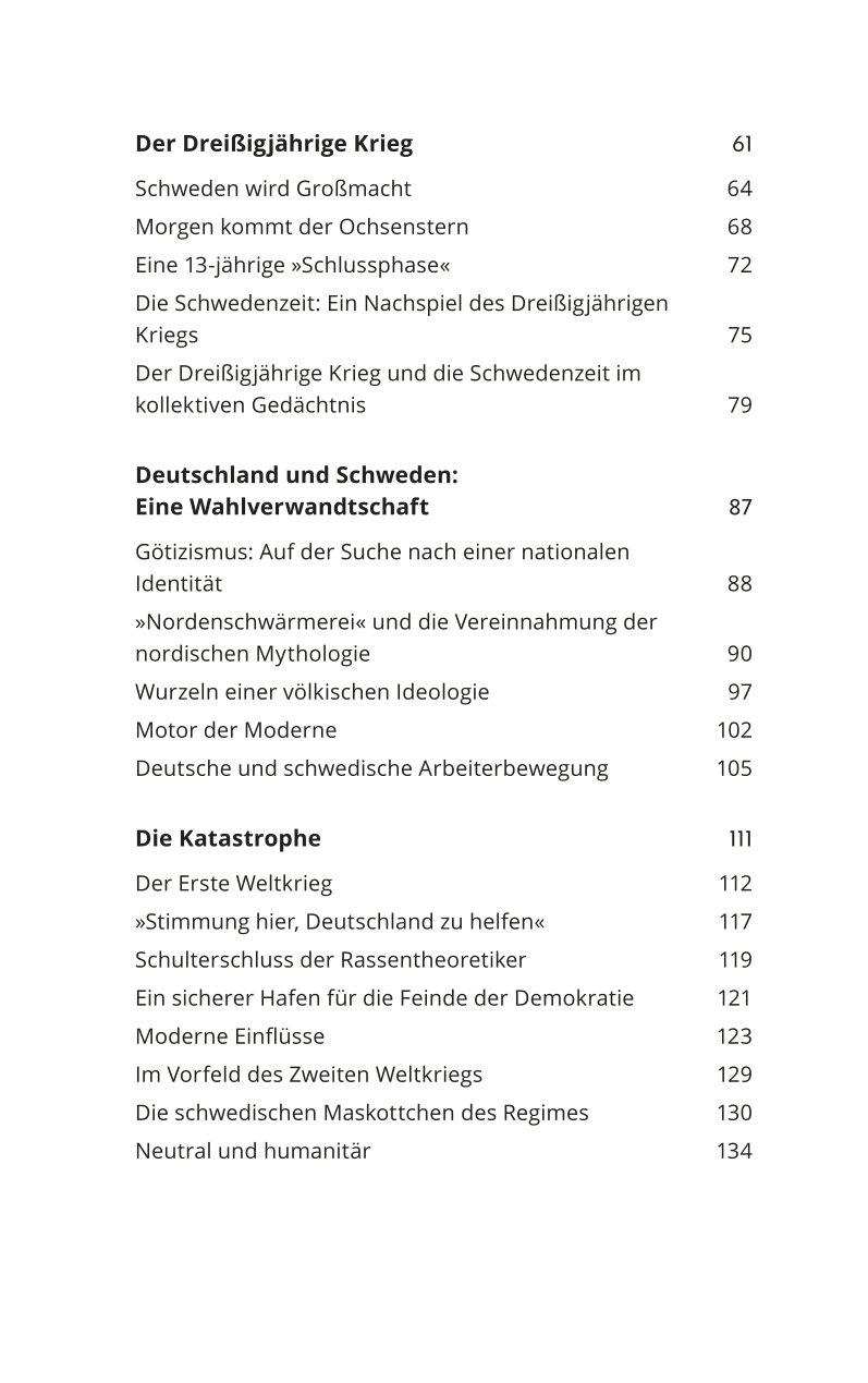 Beispielinhalt (Bild) Schweden und Deutschland