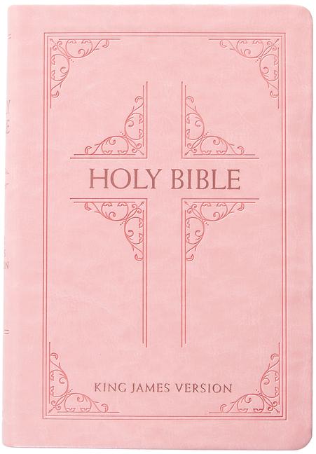 Vorderes Coverbild KJV Holy Bible Giant Print Blush