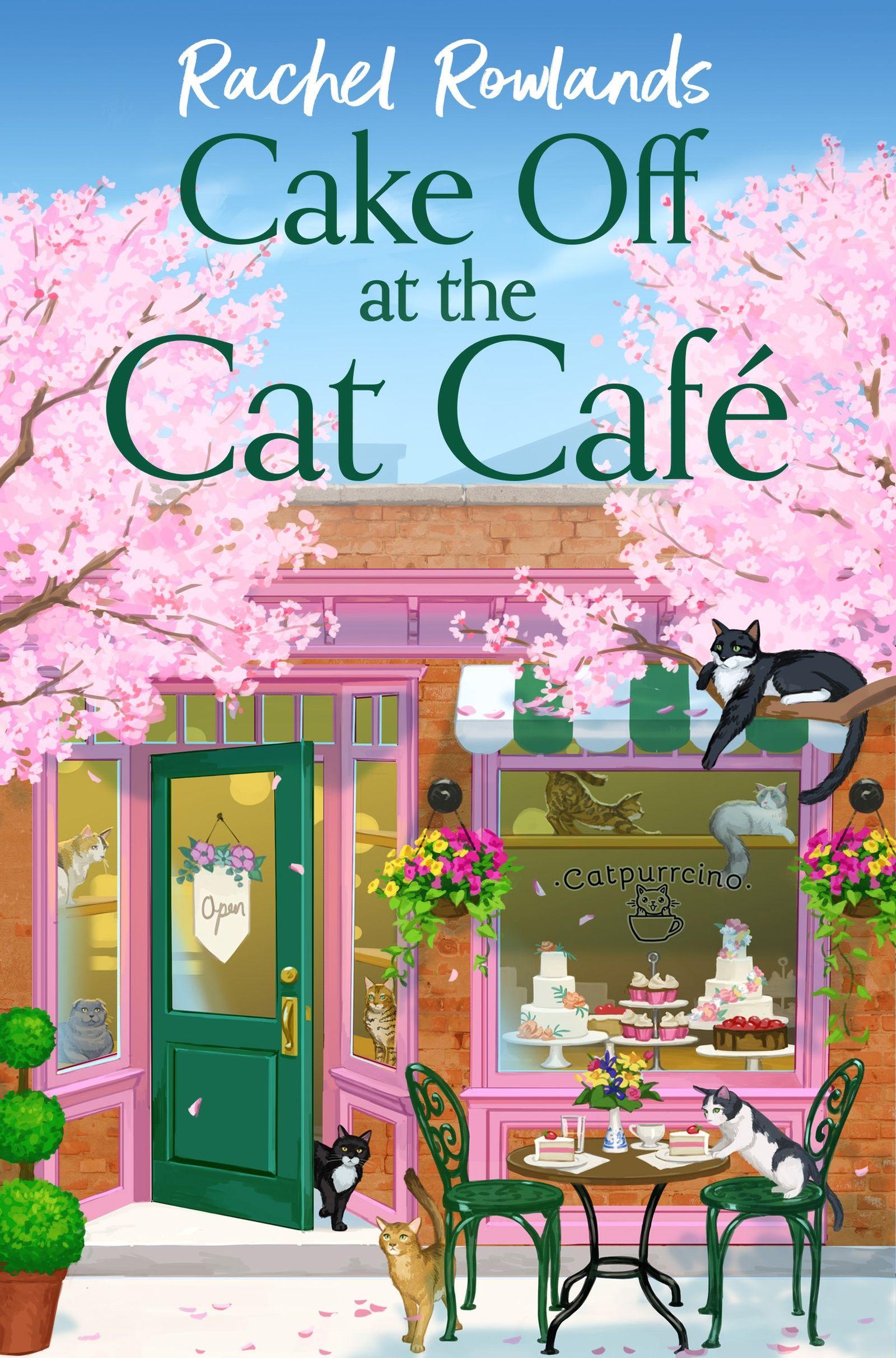 Vorderes Coverbild Cake Off at the Cat Cafe