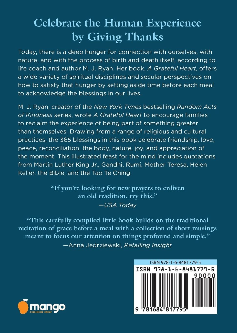 Rückseitencover A Grateful Heart