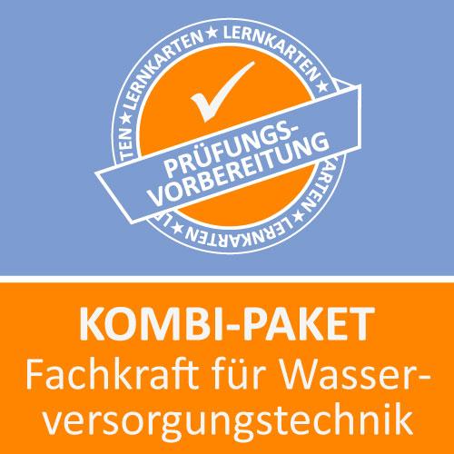 Vorderes Coverbild Kombi-Paket Fachkraft für Wasserversorgungstechnik - Lernkarten