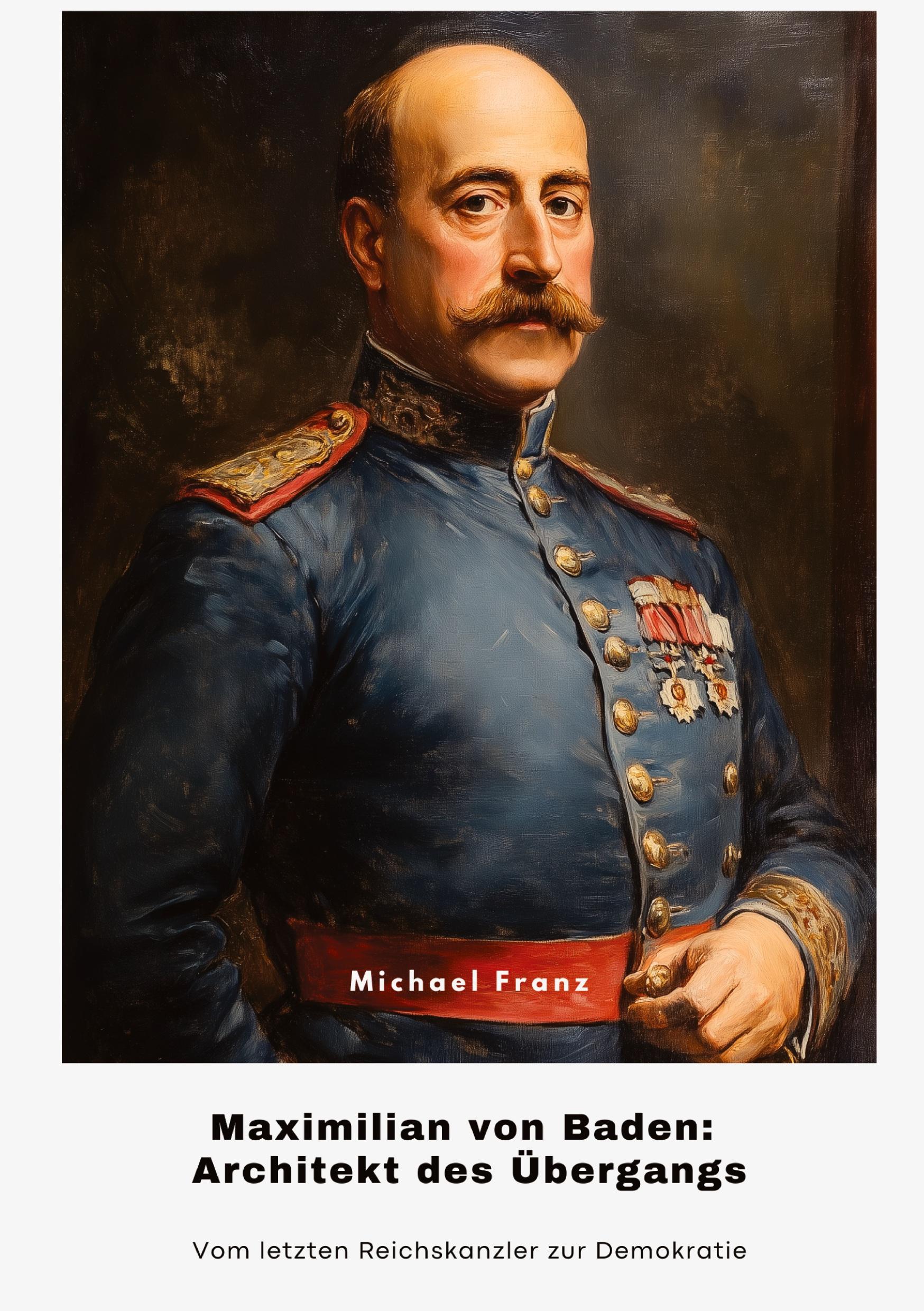 Vorderes Coverbild Maximilian von Baden: Architekt des Übergangs