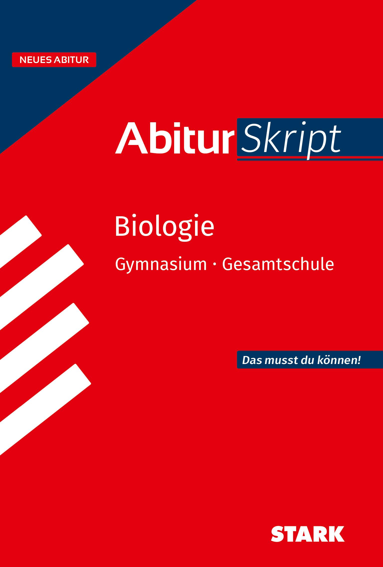 Vorderes Coverbild STARK Biologie - AbiturSkript ab 2026