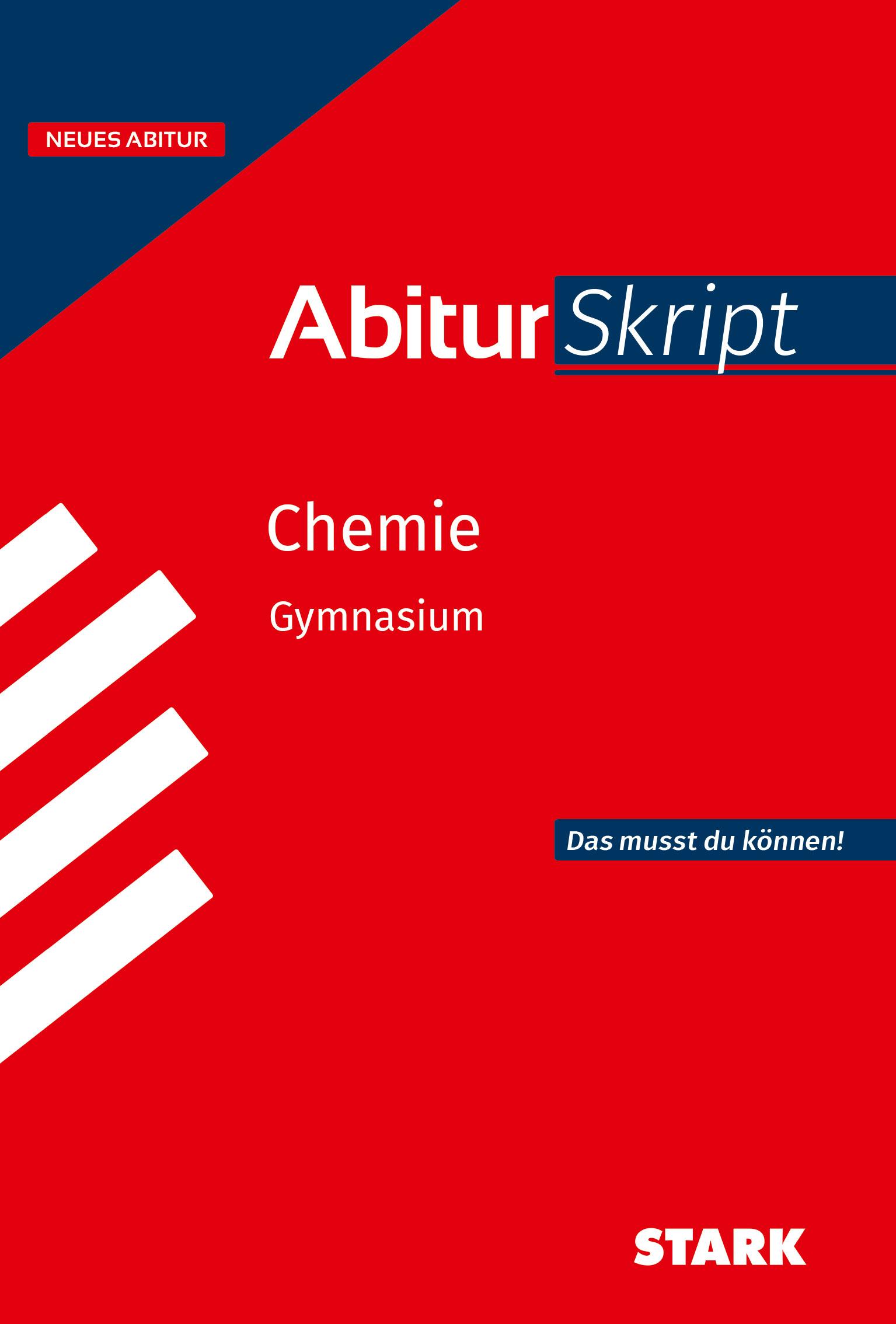 Vorderes Coverbild STARK Chemie - AbiturSkript ab 2026