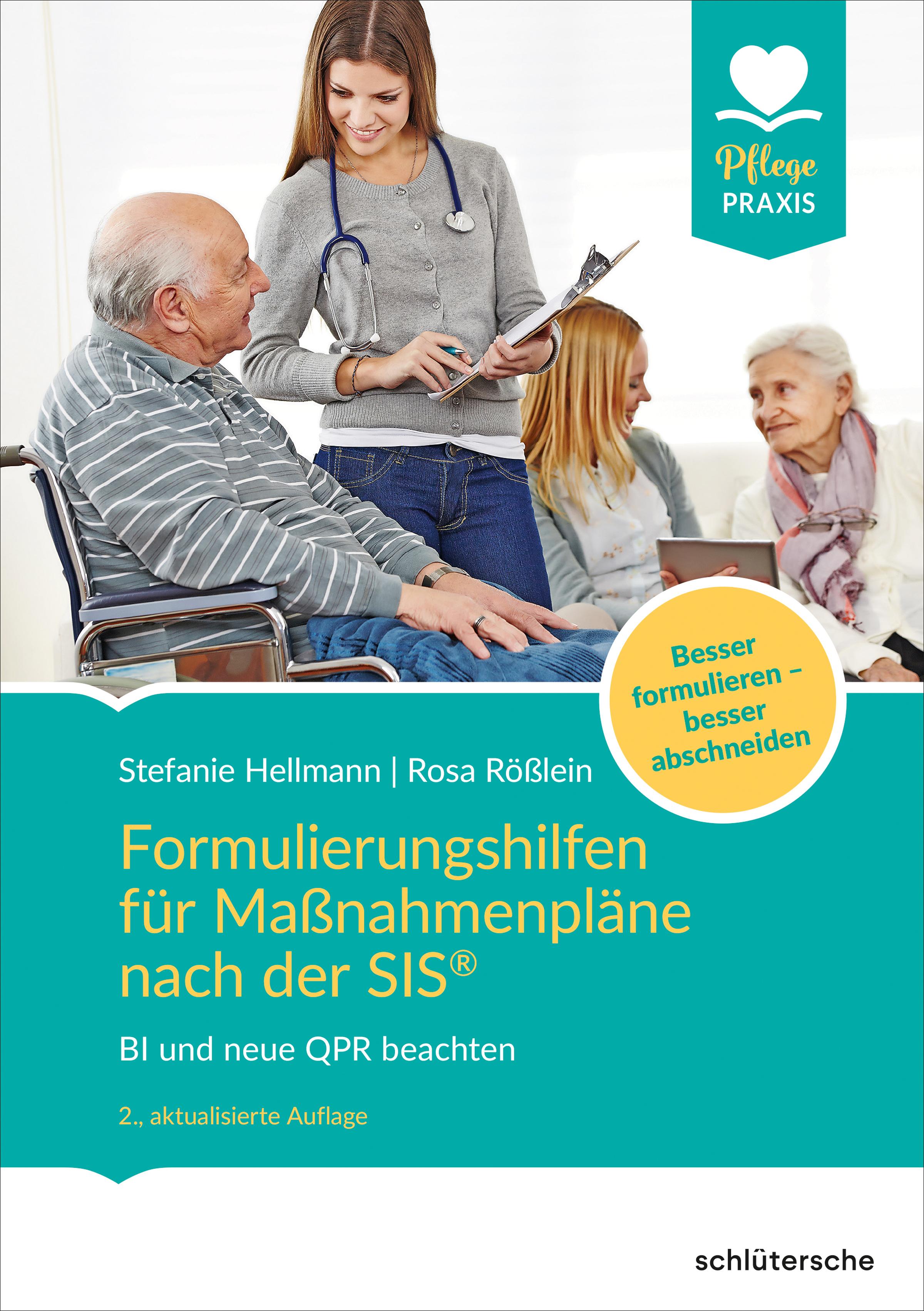Vorderes Coverbild Formulierungshilfen für Maßnahmenpläne nach der SIS®