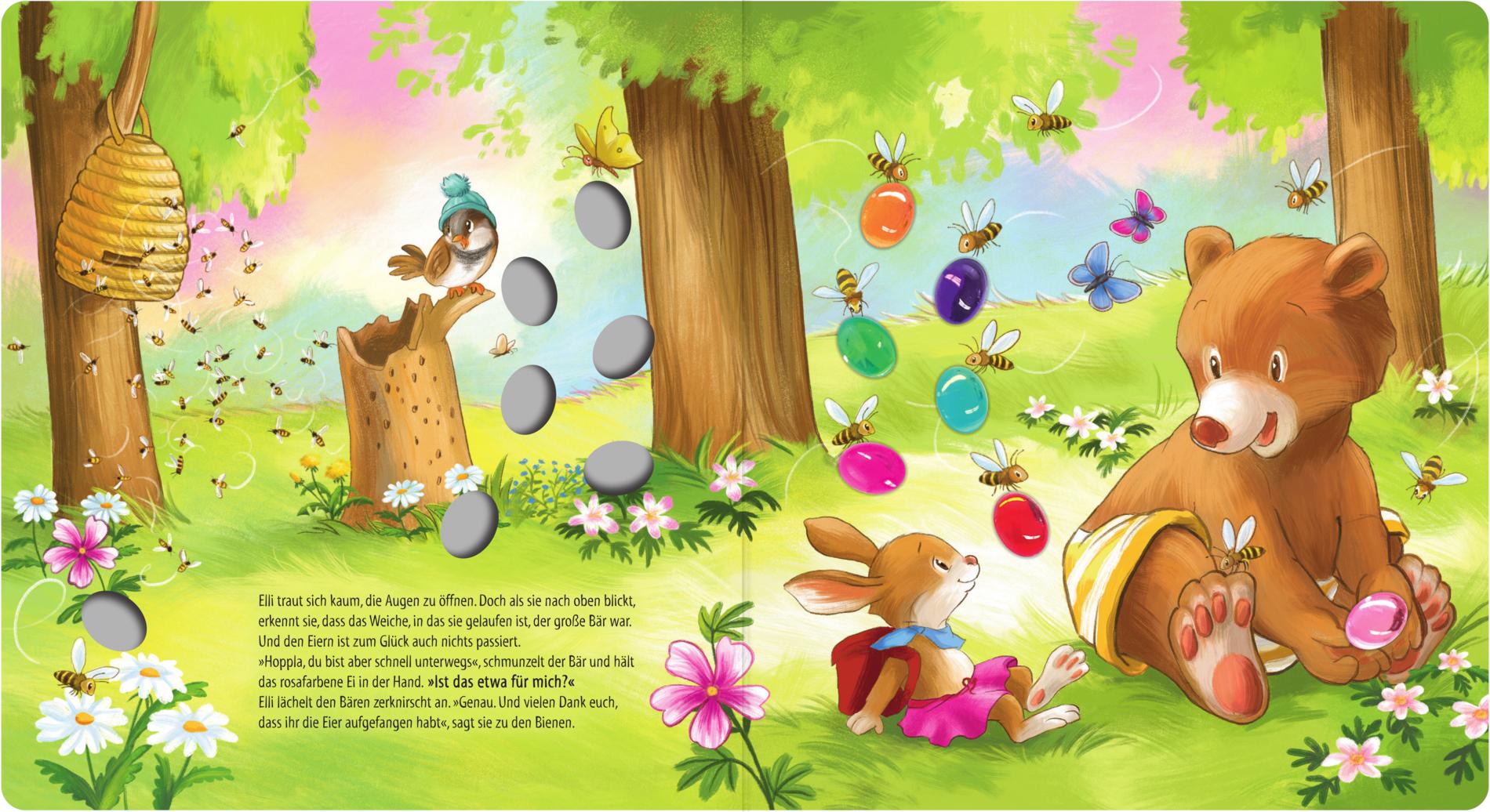 Beispielinhalt (Bild) Elli Osterhase und die Osterhasenprüfung