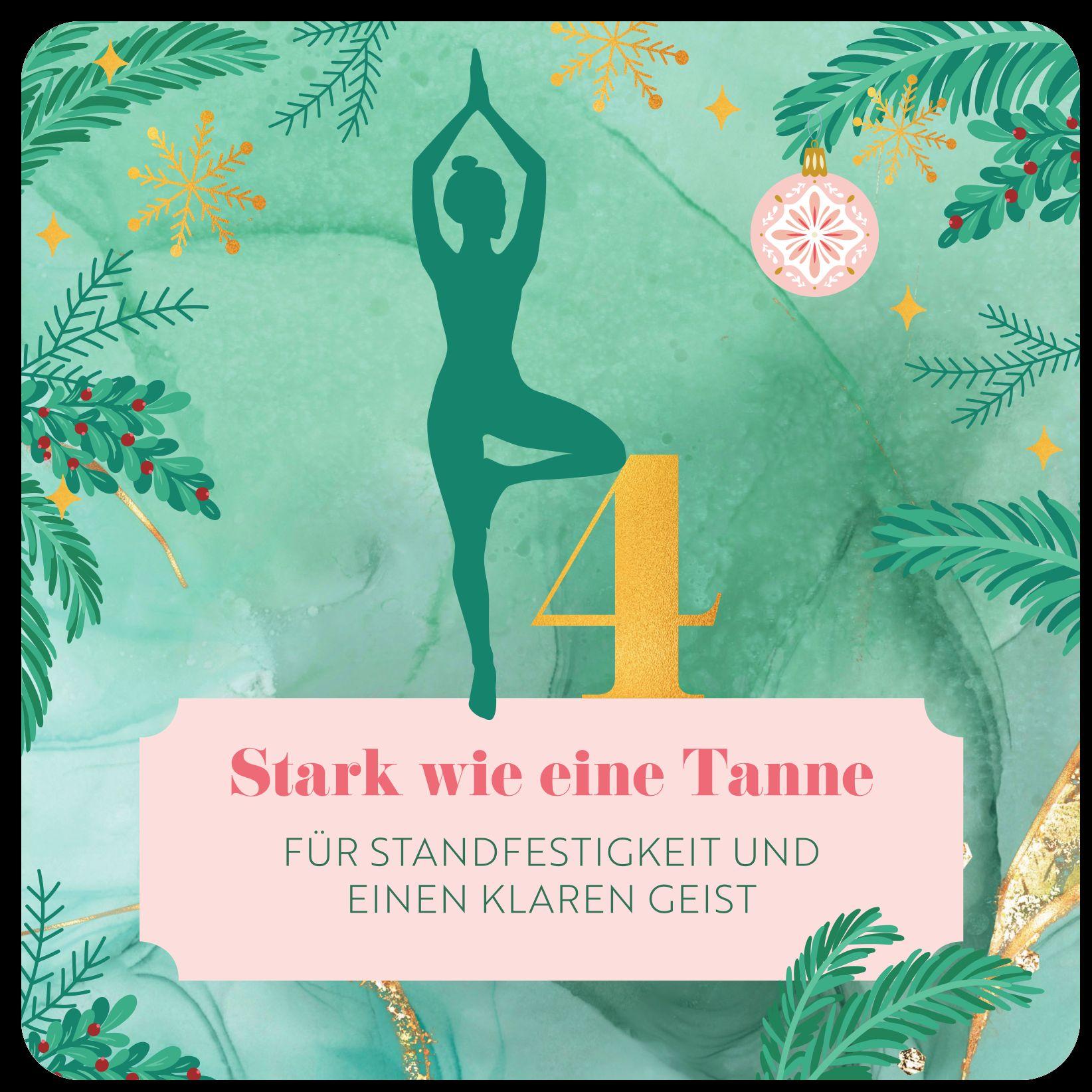 Beispielinhalt (Bild) 24 x Yoga im Advent