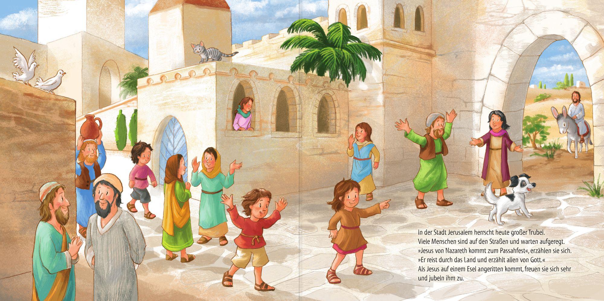 Beispielinhalt (Bild) Die Ostergeschichte