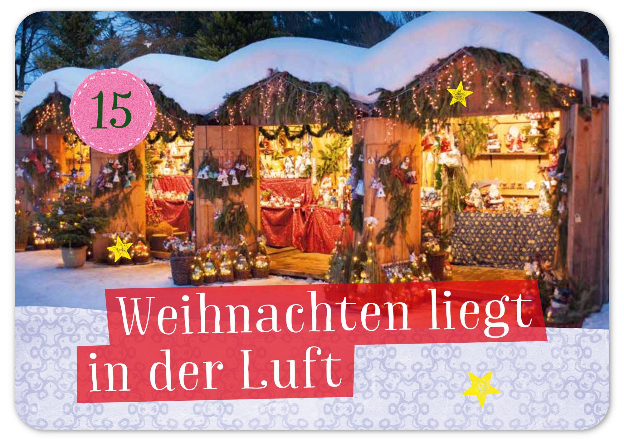 Beispielinhalt (Bild) Bald ist Weihnachten - 24 Karten für den Advent
