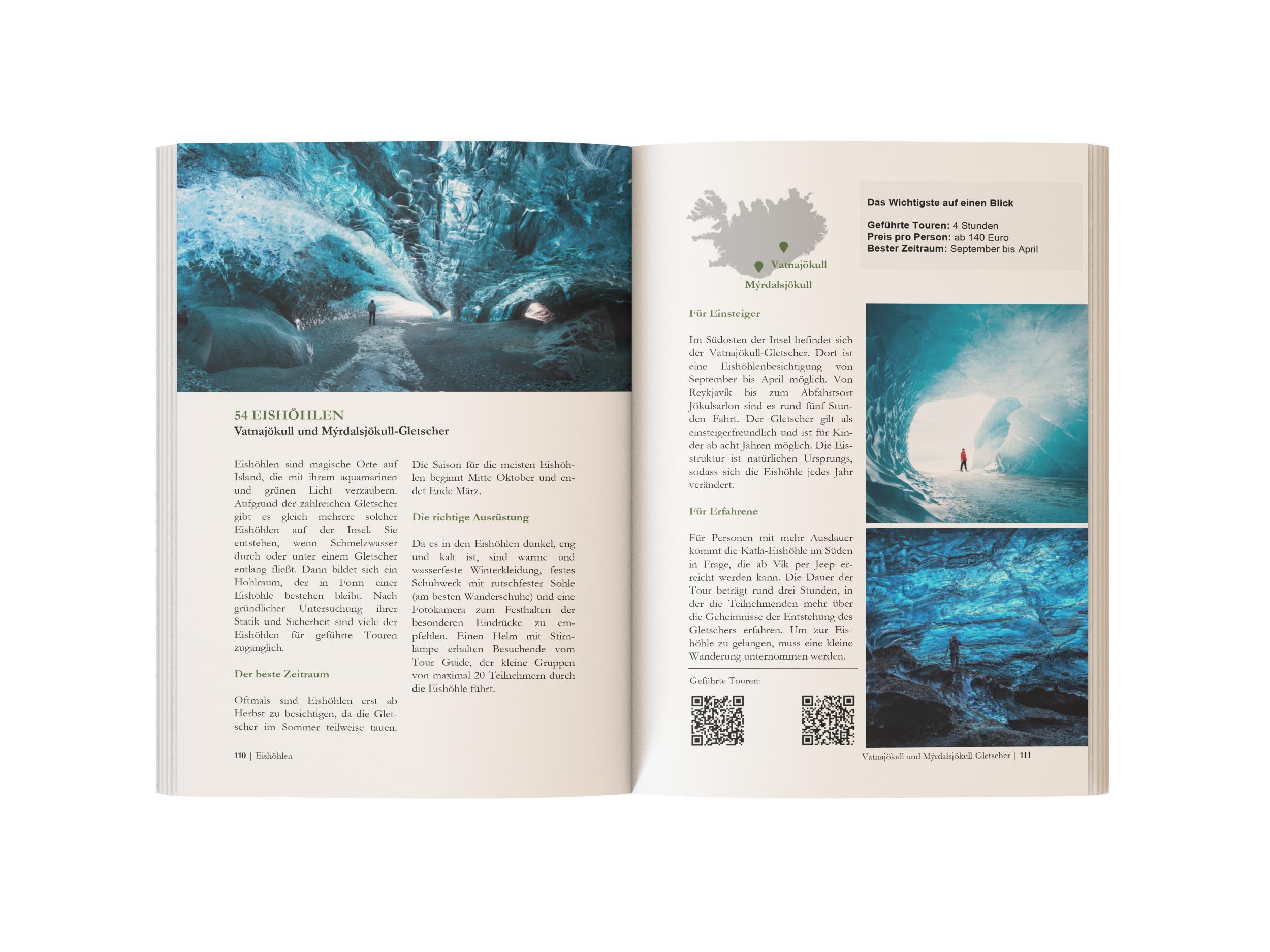 Beispielinhalt (Bild) Der abenteuerlichste Island Reiseführer | Spektakuläre Orte, magische Gegenden und außergewöhnliche Erlebnisse | Das Beste aus Natur und Kultur für deinen Urlaub