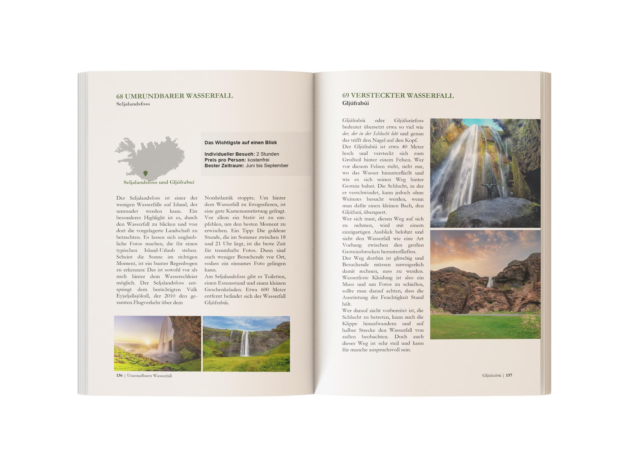 Beispielinhalt (Bild) Der abenteuerlichste Island Reiseführer | Spektakuläre Orte, magische Gegenden und außergewöhnliche Erlebnisse | Das Beste aus Natur und Kultur für deinen Urlaub