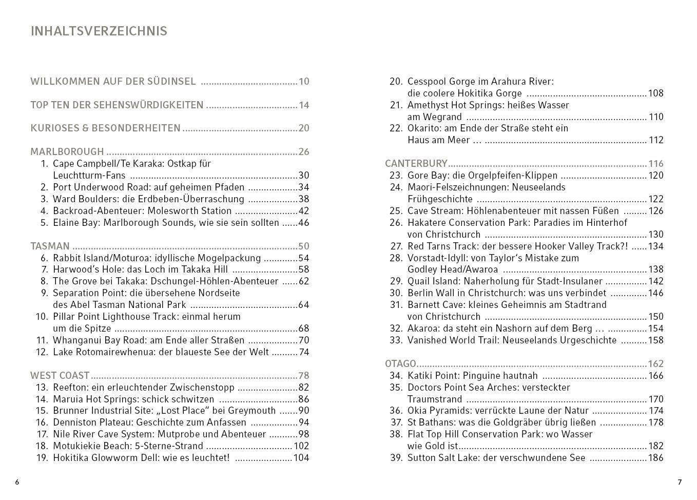 Beispielinhalt (Bild) Neuseeland - Südinsel