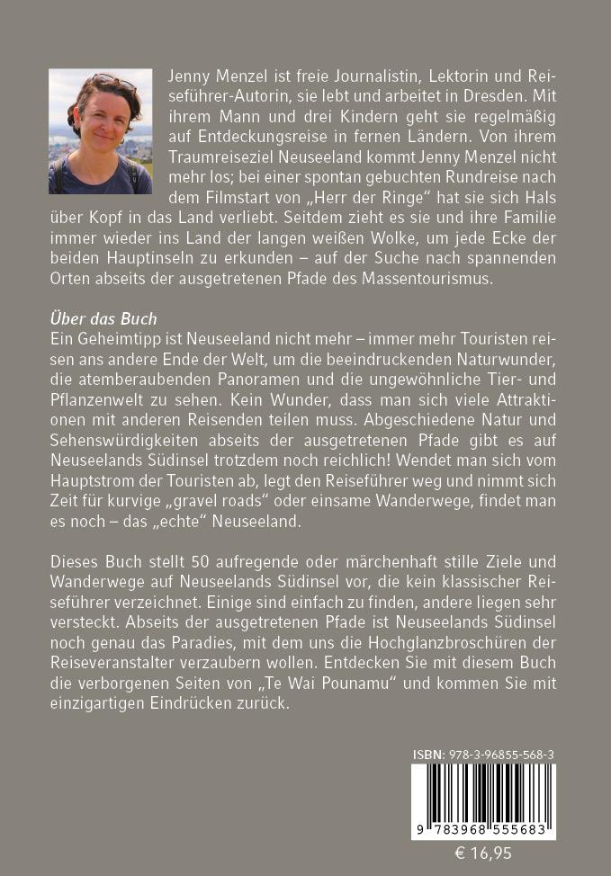 Rückseitencover Neuseeland - Südinsel