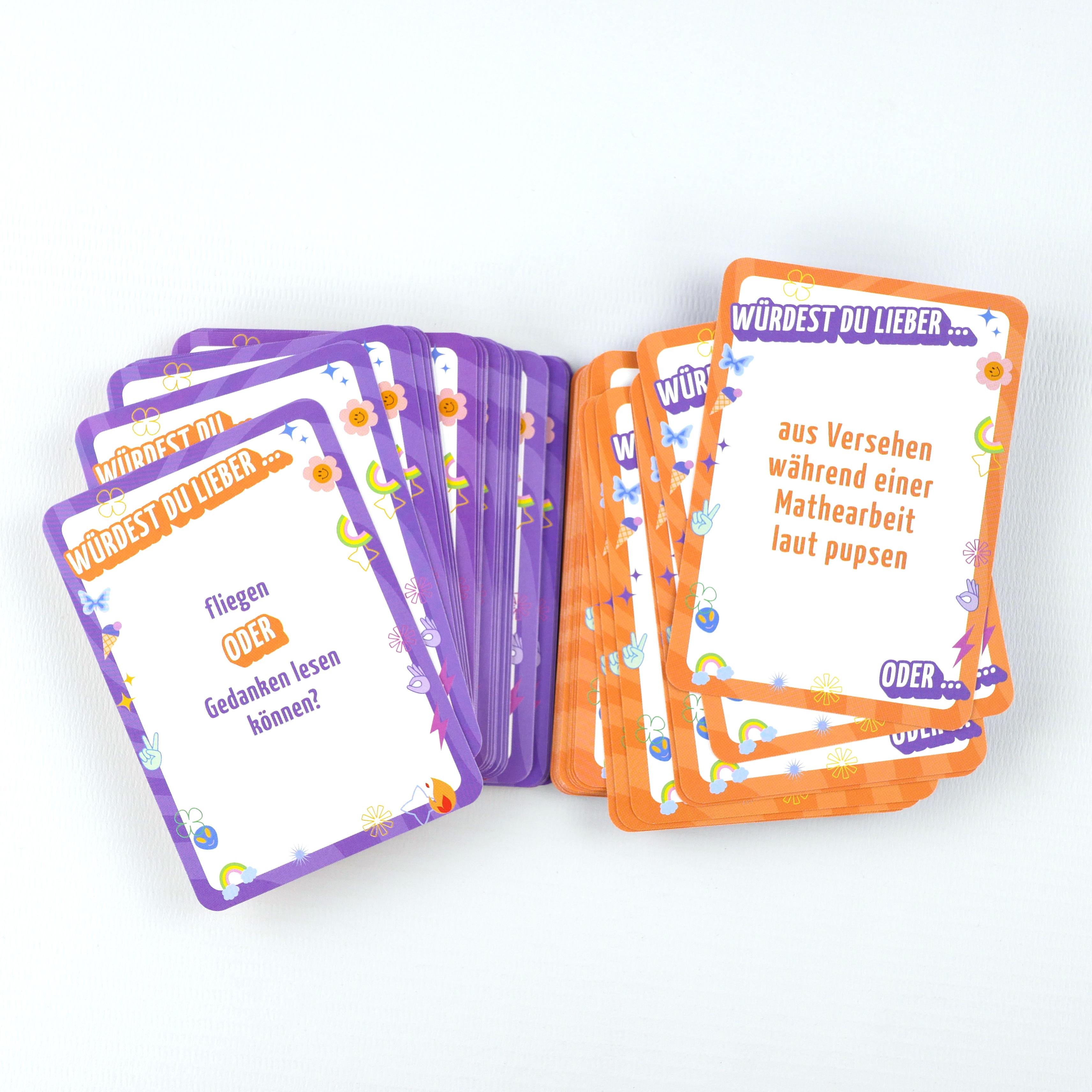 Beispielinhalt (Bild) Würdest du lieber ...? - Die Teenieedition