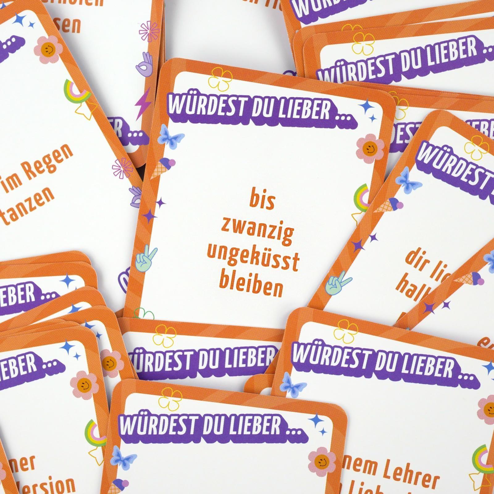 Beispielinhalt (Bild) Würdest du lieber ...? - Die Teenieedition