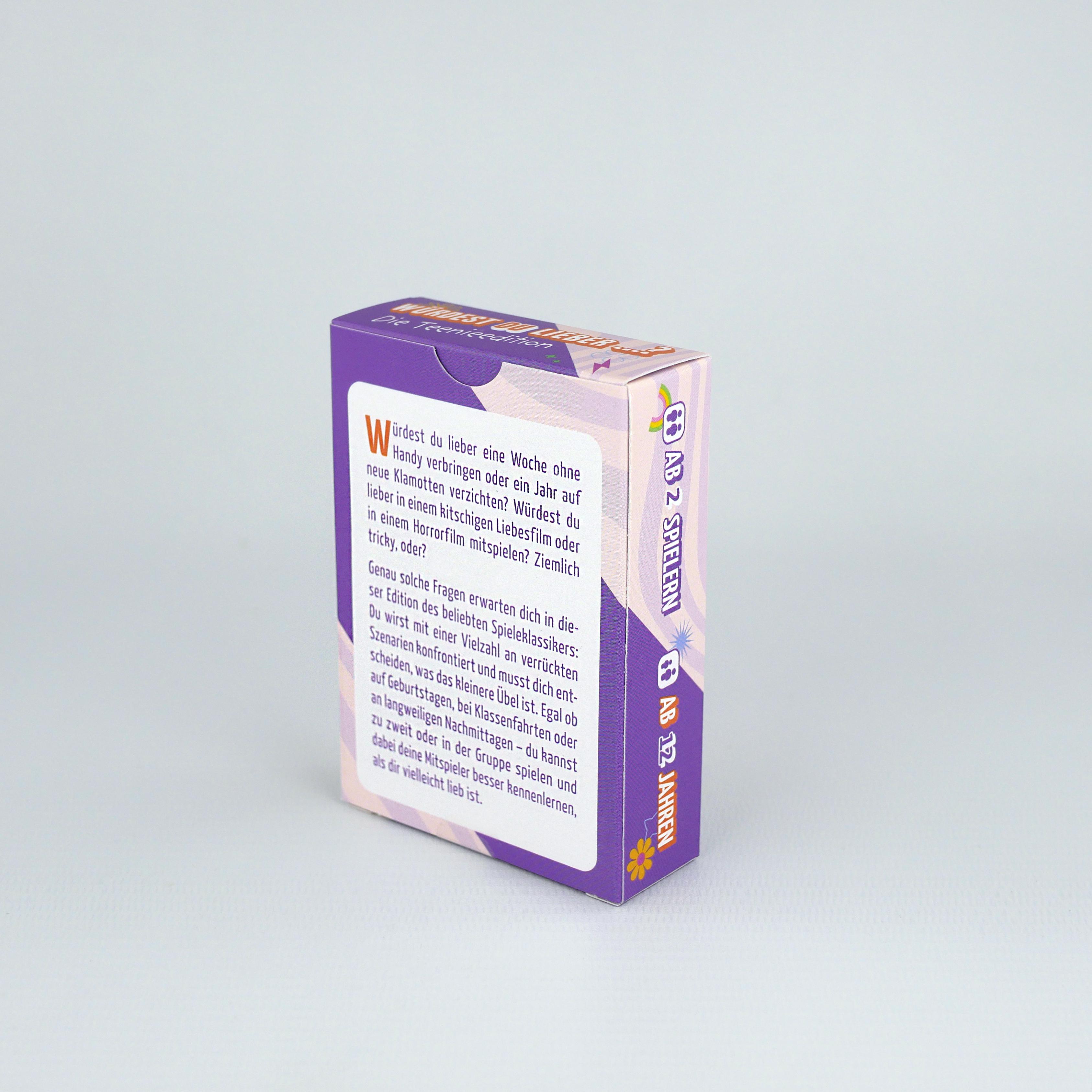 Beispielinhalt (Bild) Würdest du lieber ...? - Die Teenieedition