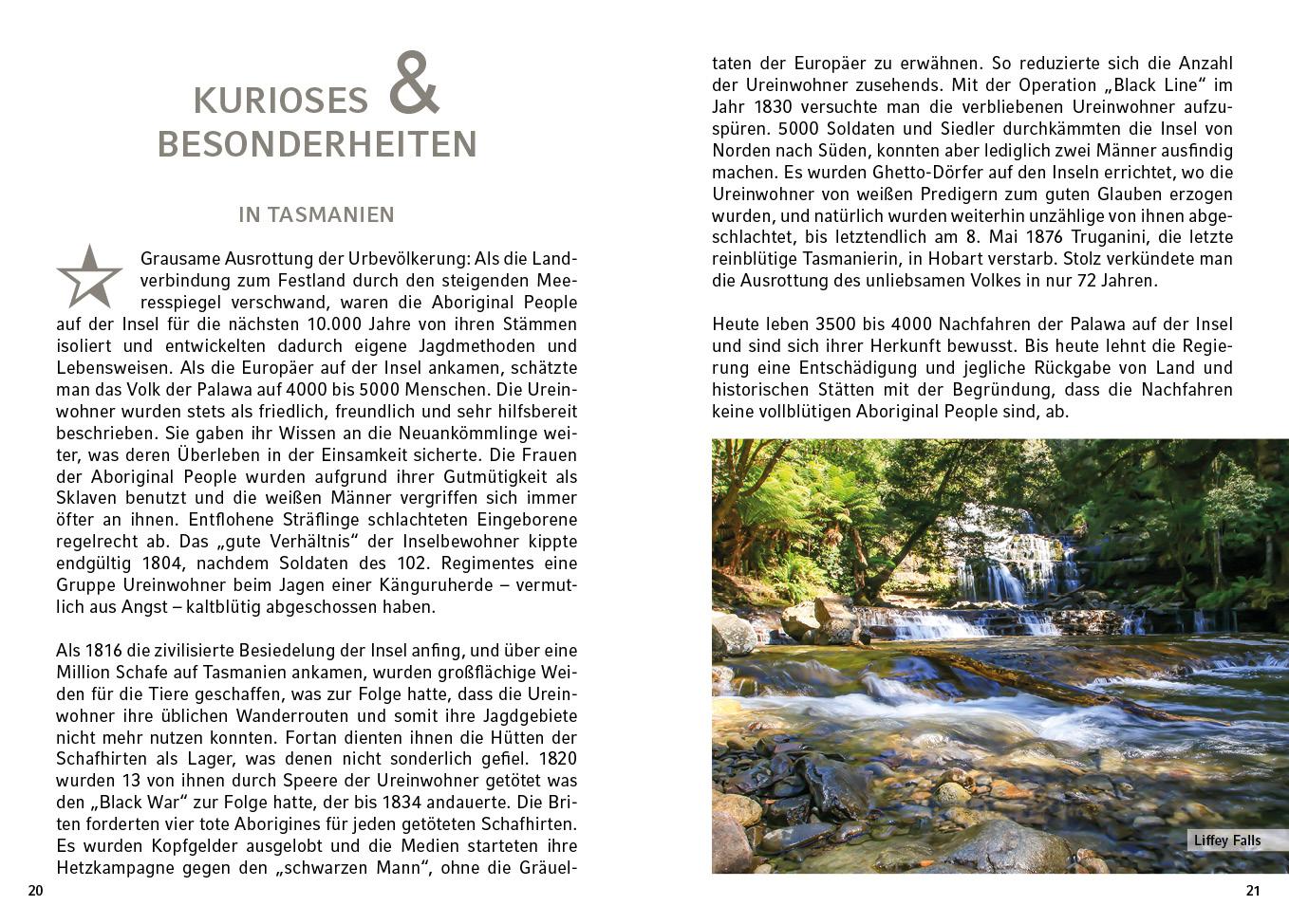 Beispielinhalt (Bild) Tasmanien - Australien