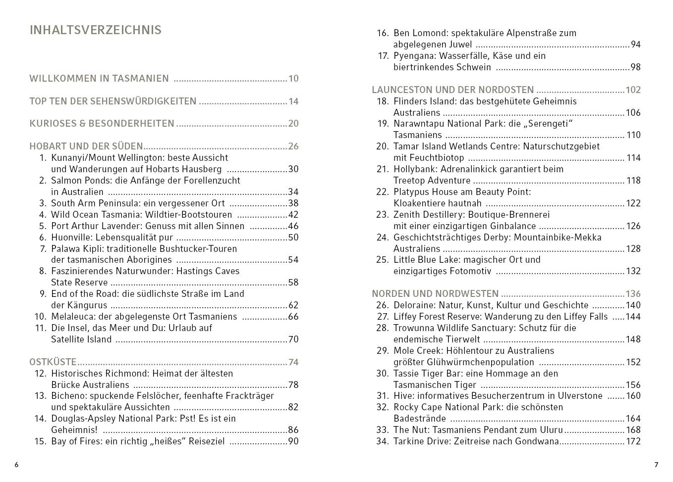 Beispielinhalt (Bild) Tasmanien - Australien