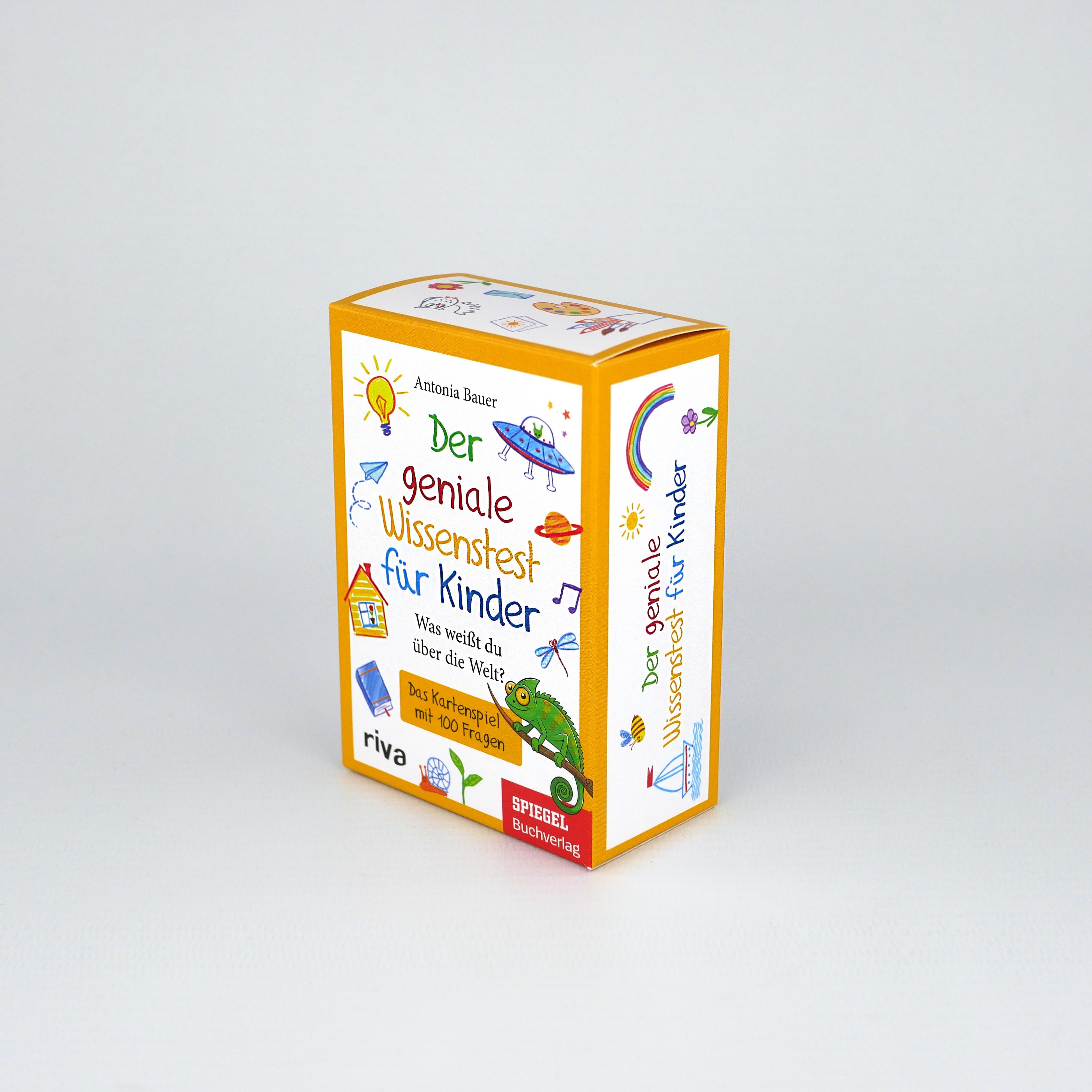 Beispielinhalt (Bild) Der geniale Wissenstest für Kinder - Was weißt du über die Welt?