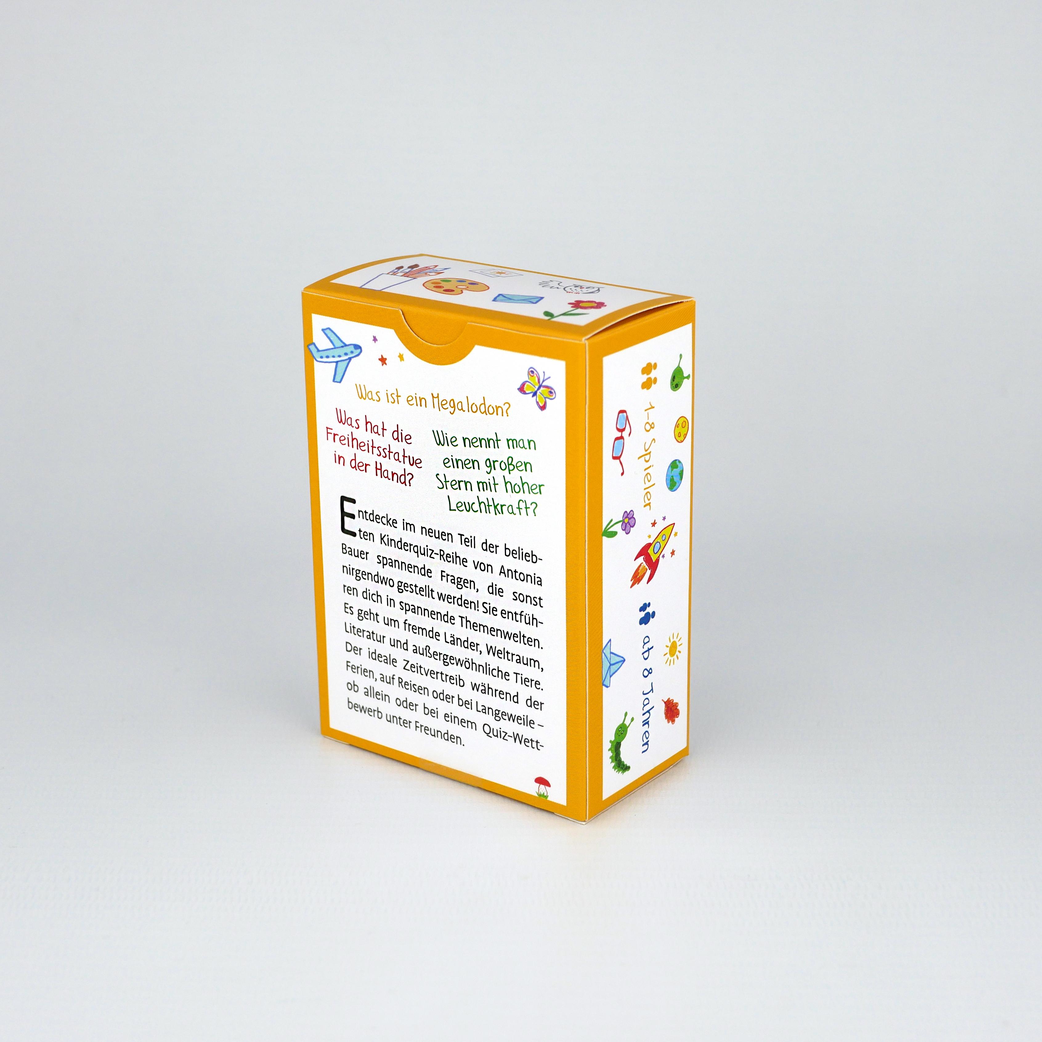 Beispielinhalt (Bild) Der geniale Wissenstest für Kinder - Was weißt du über die Welt?