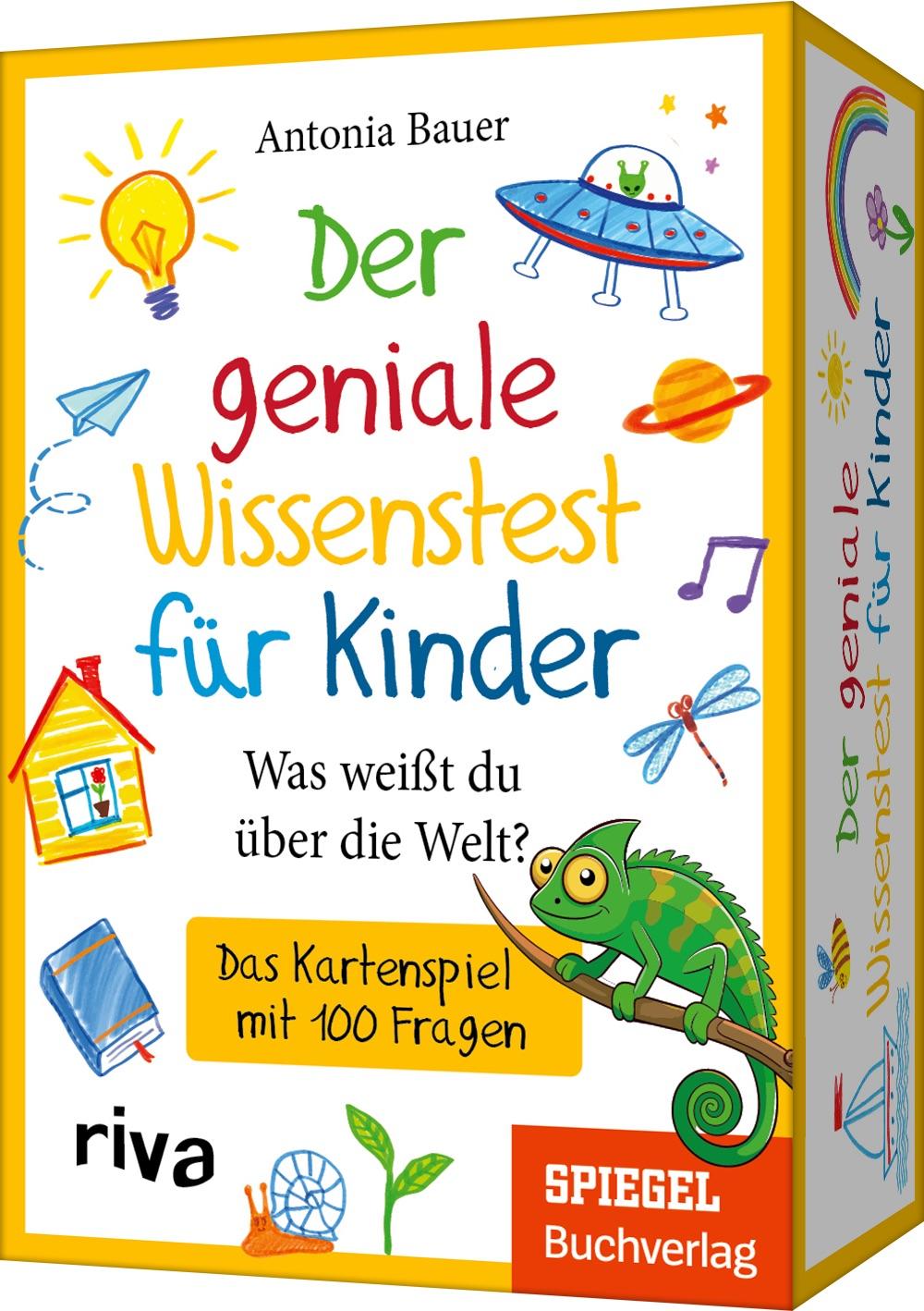 Vorderes Coverbild Der geniale Wissenstest für Kinder - Was weißt du über die Welt?