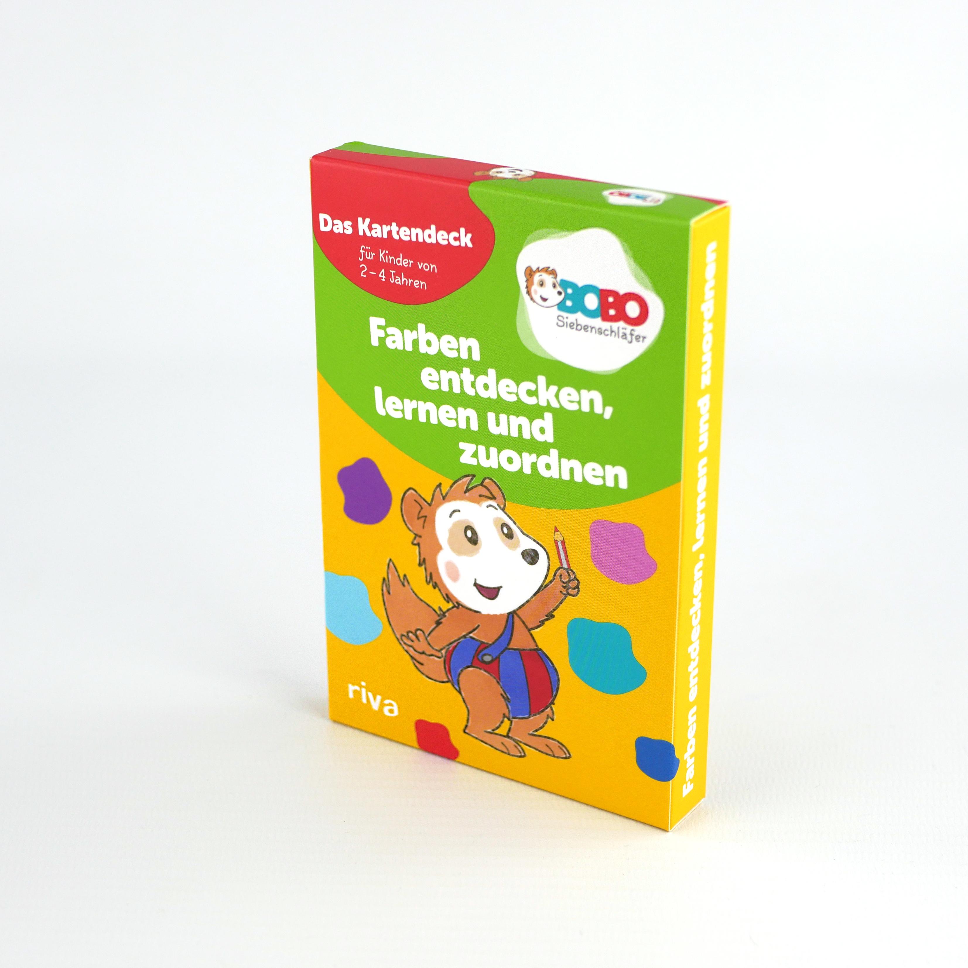 Beispielinhalt (Bild) Bobo Siebenschläfer - Farben entdecken, lernen und zuordnen