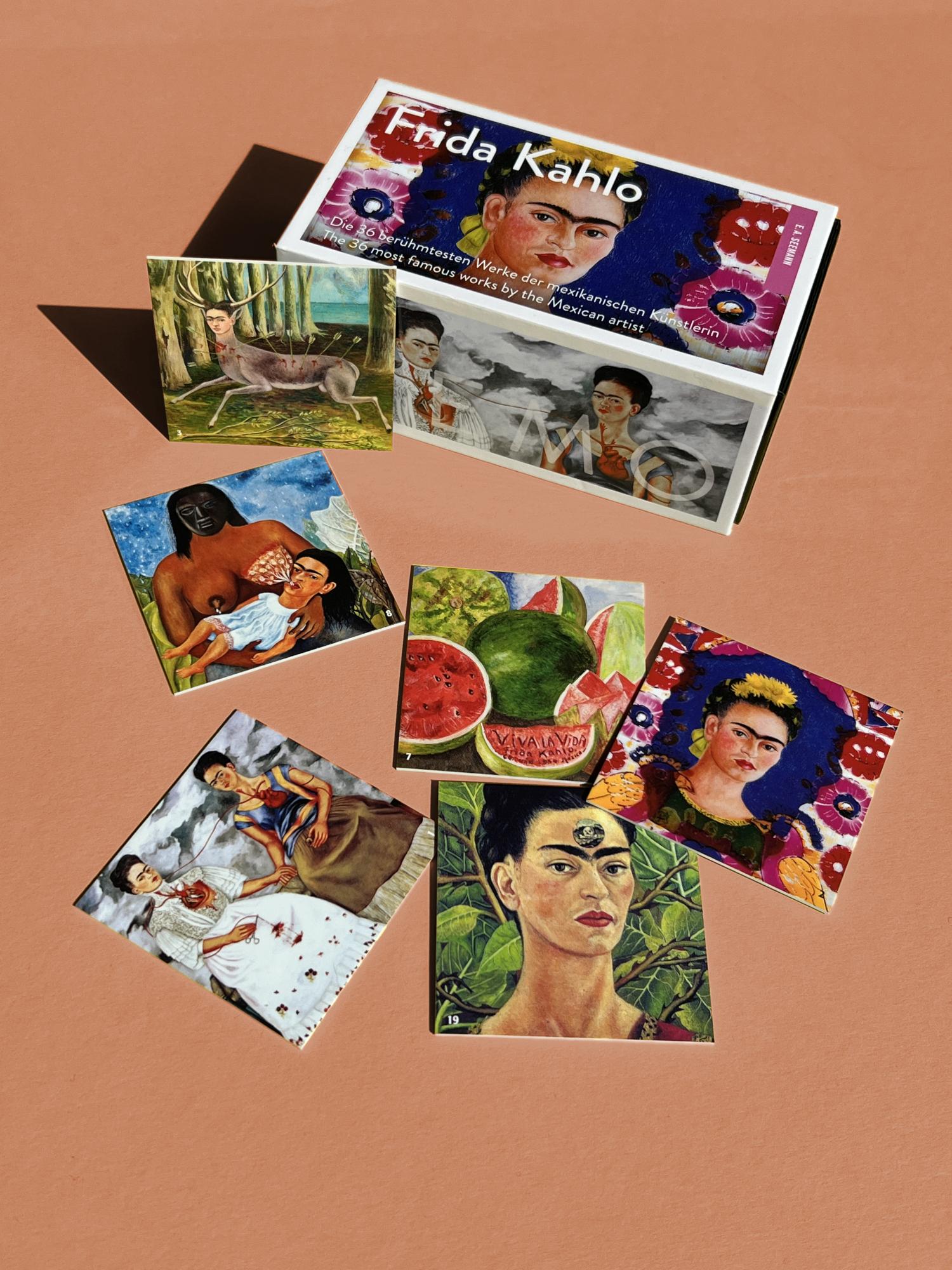 Beispielinhalt (Bild) Frida Kahlo. Memo / Matching Game