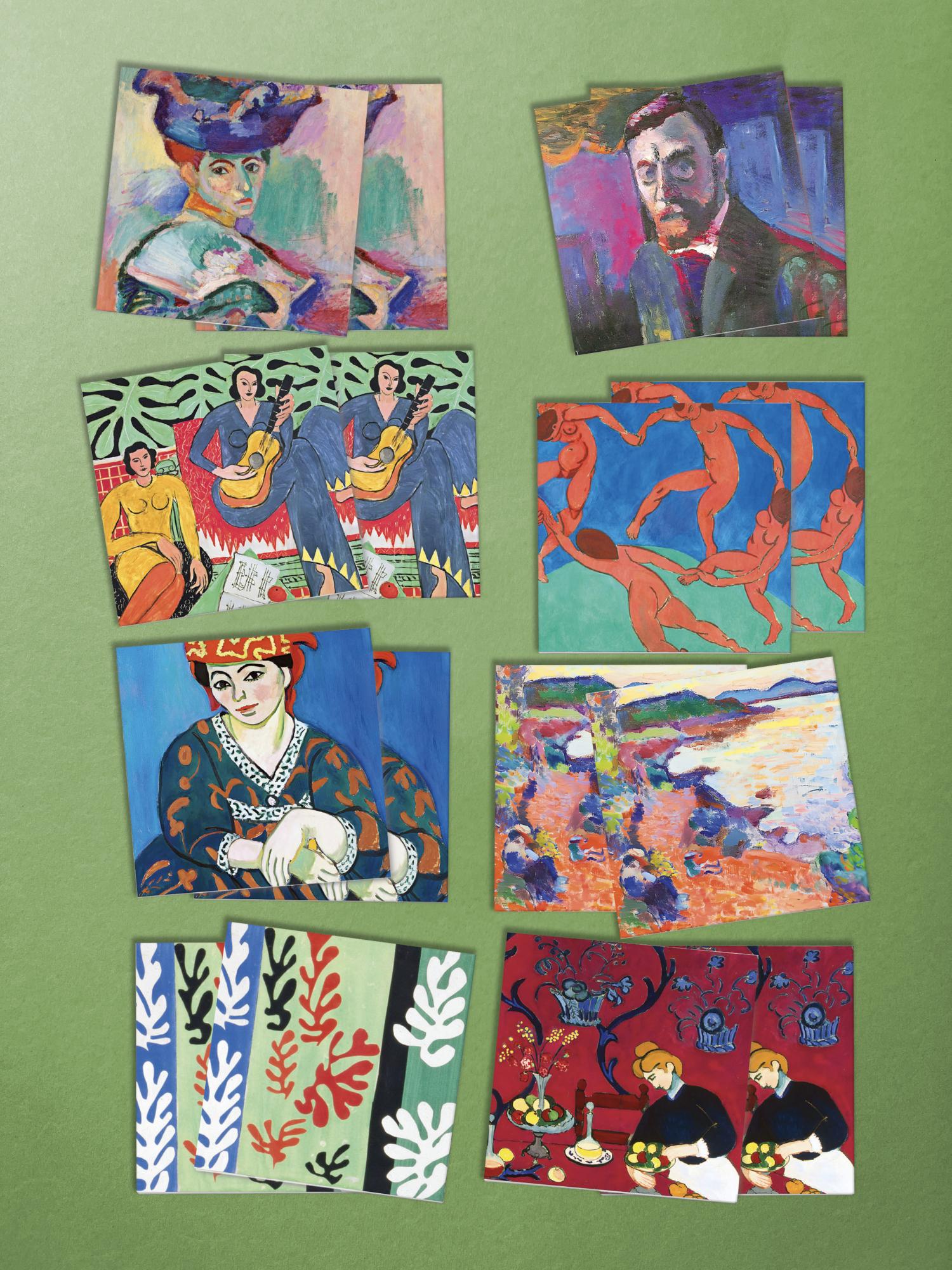 Beispielinhalt (Bild) Henri Matisse. Memo / Matching Game