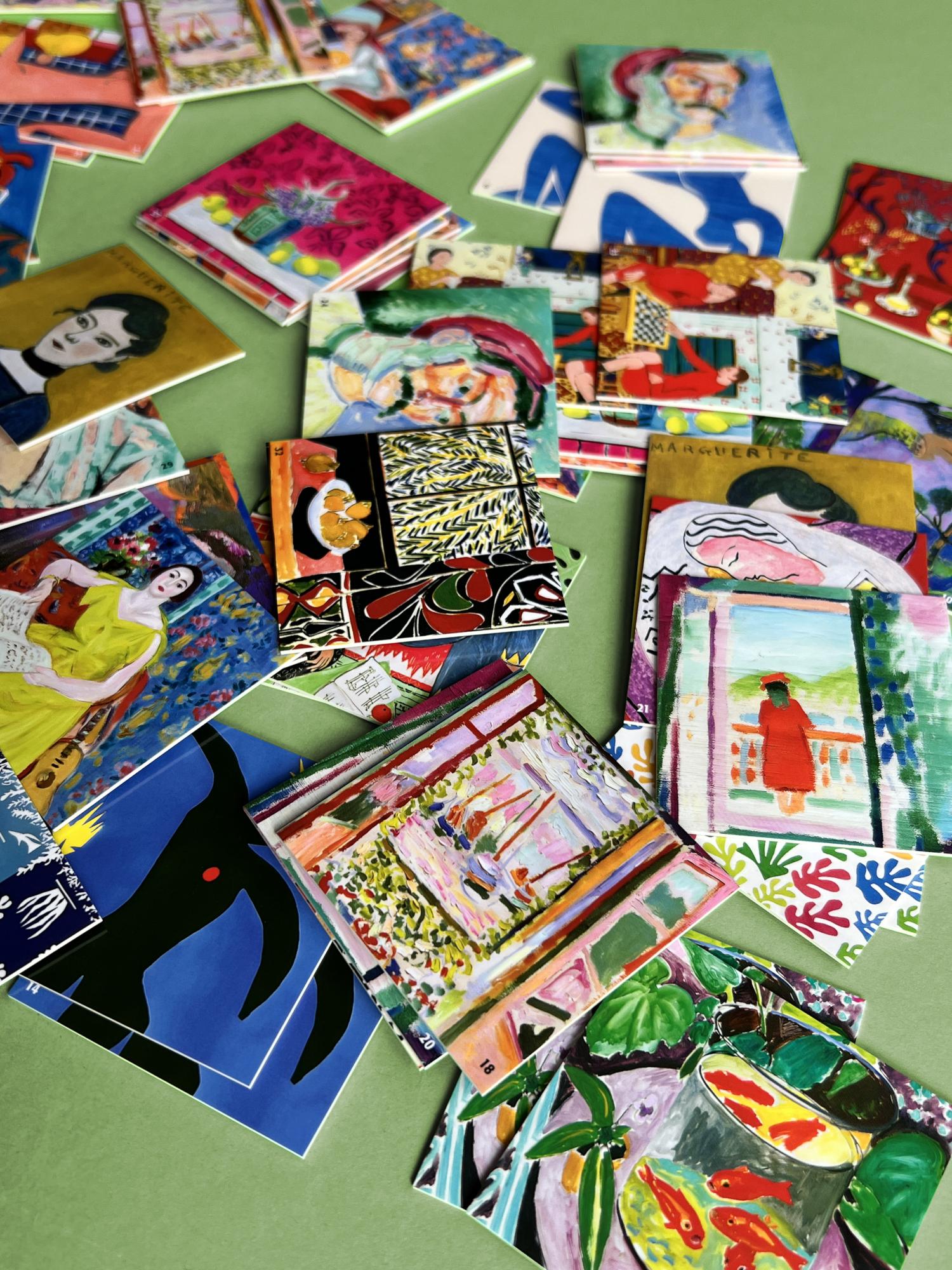 Beispielinhalt (Bild) Henri Matisse. Memo / Matching Game