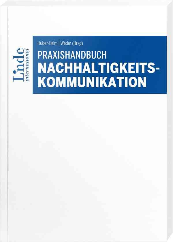 Vorderes Coverbild Praxishandbuch Nachhaltigkeitskommunikation