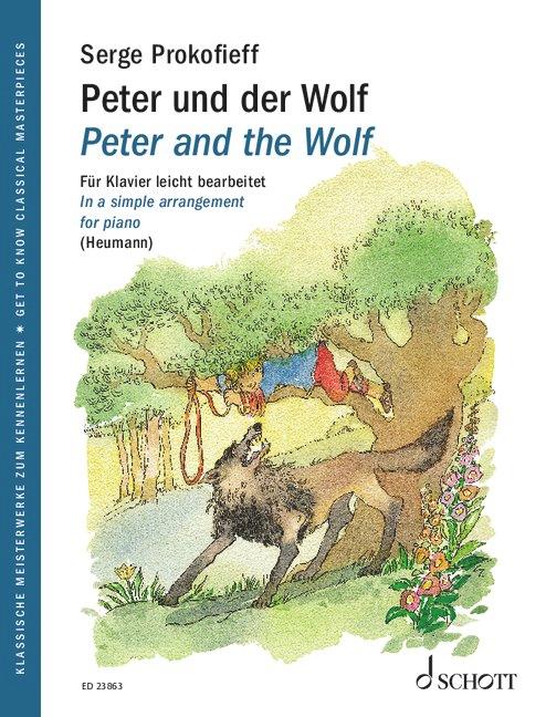 Vorderes Coverbild Peter und der Wolf