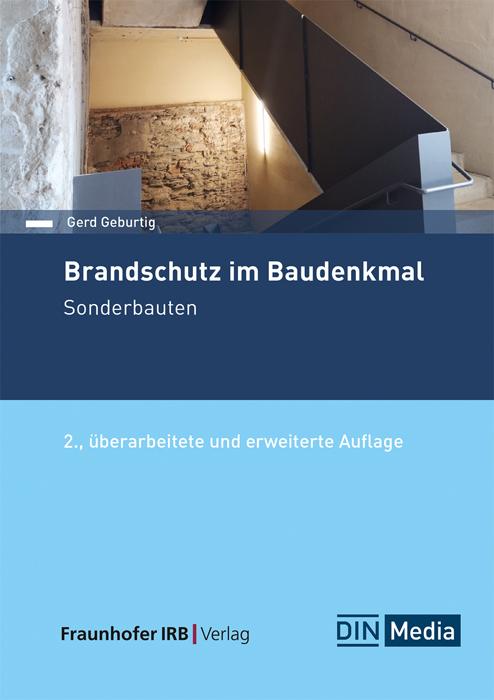 Vorderes Coverbild Brandschutz im Baudenkmal. Sonderbauten