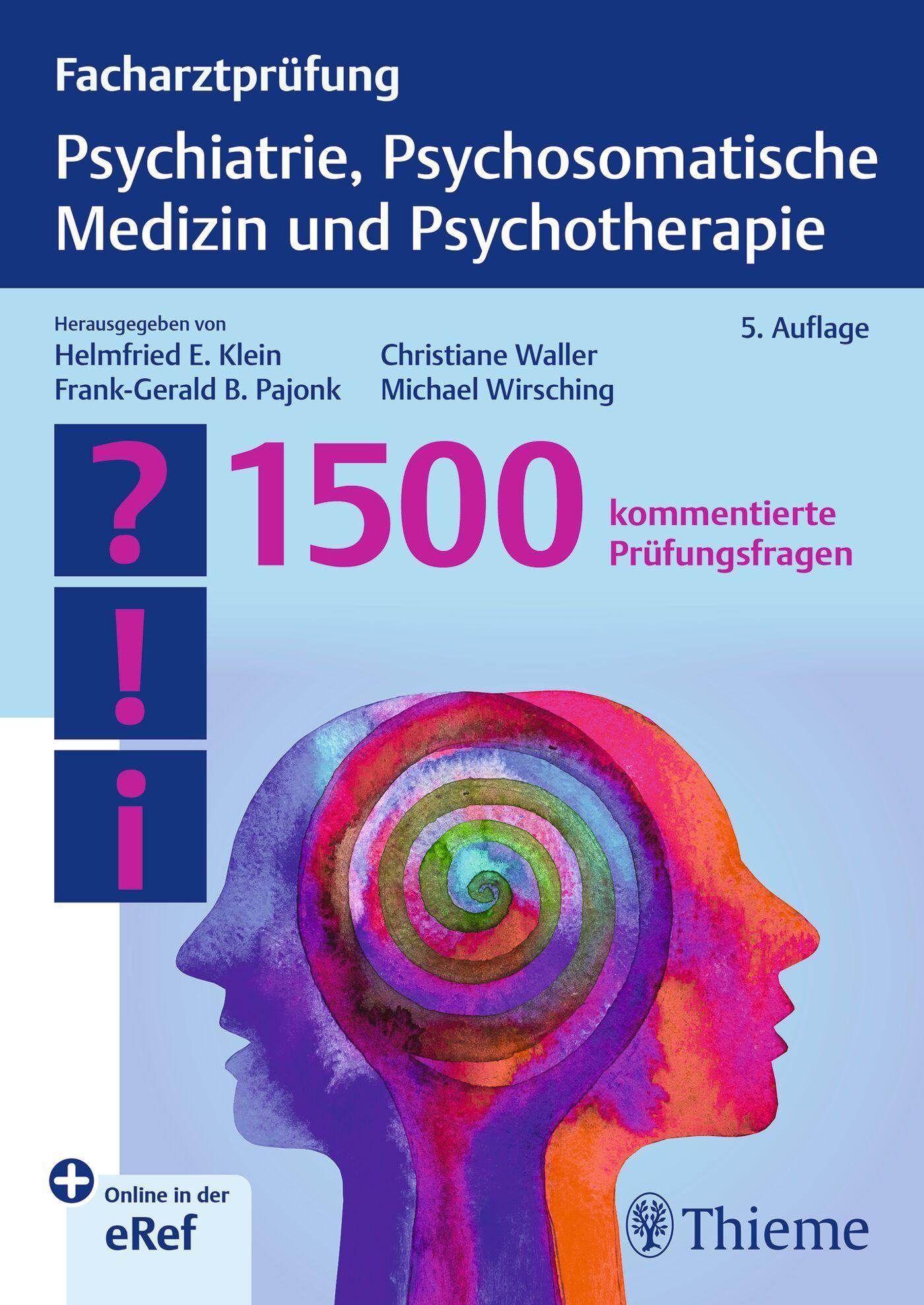Vorderes Coverbild Facharztprüfung Psychiatrie, Psychosomatische Medizin und Psychotherapie