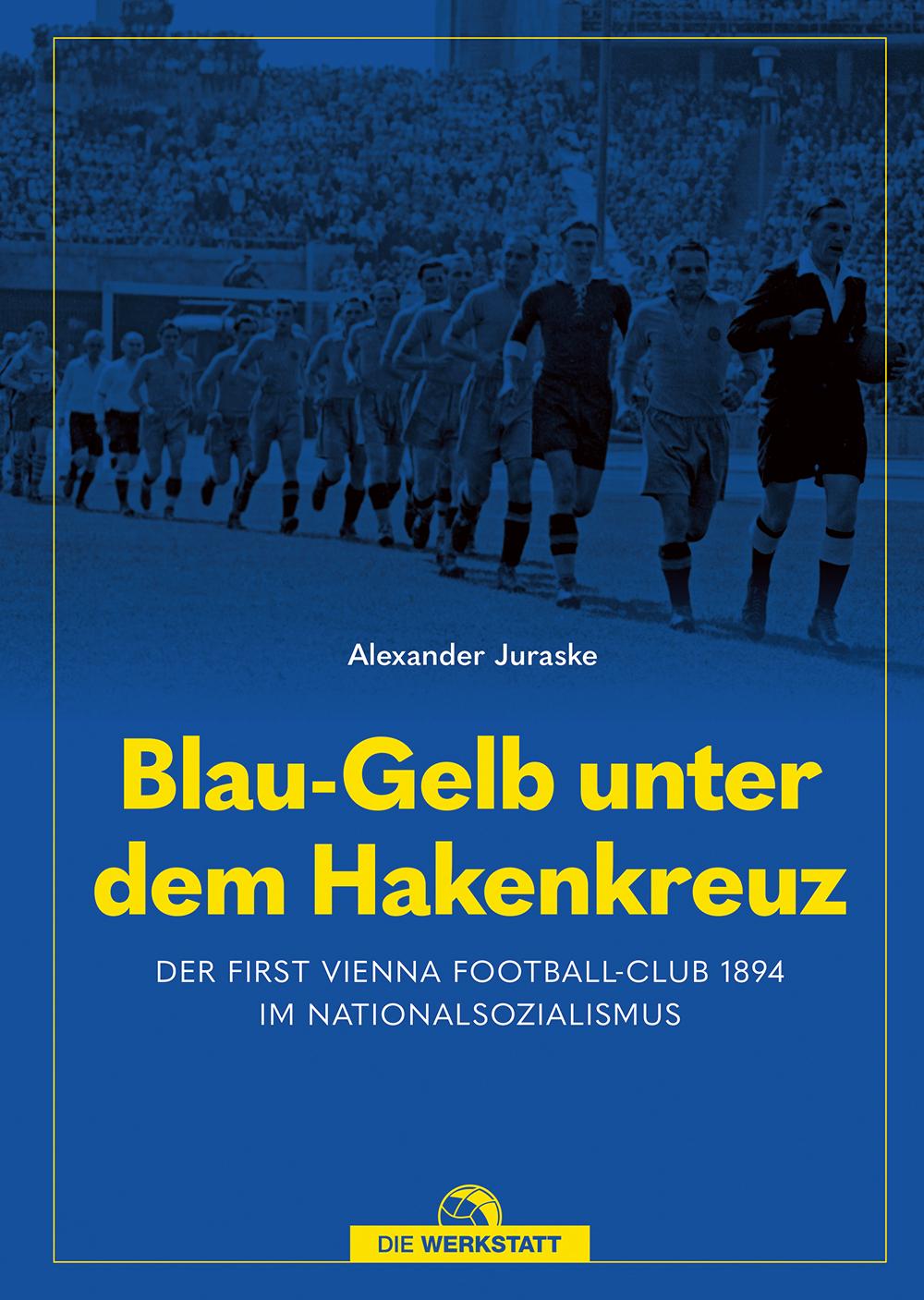 Vorderes Coverbild Blau-Gelb unter dem Hakenkreuz