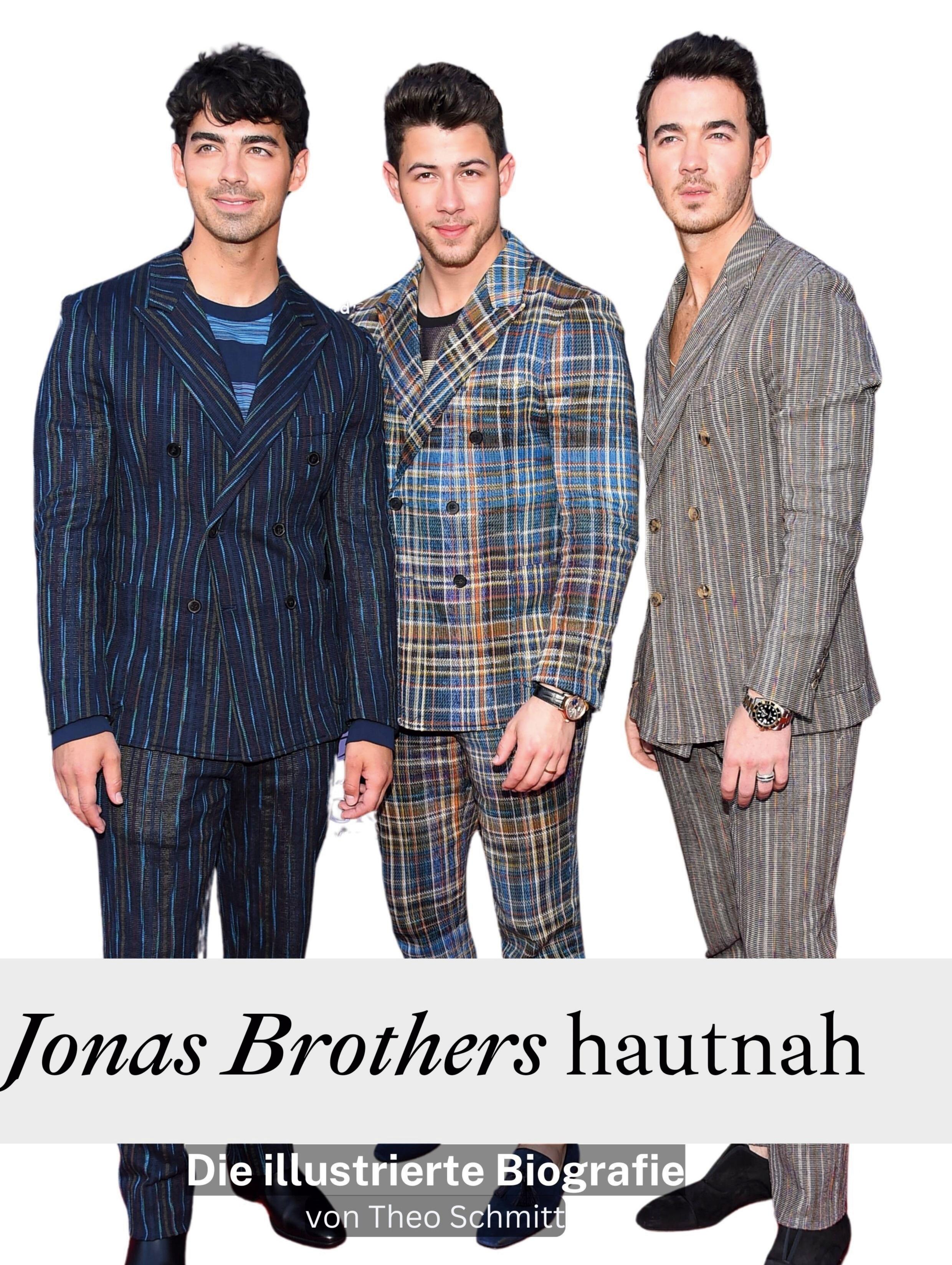 Vorderes Coverbild Jonas Brothers hautnah