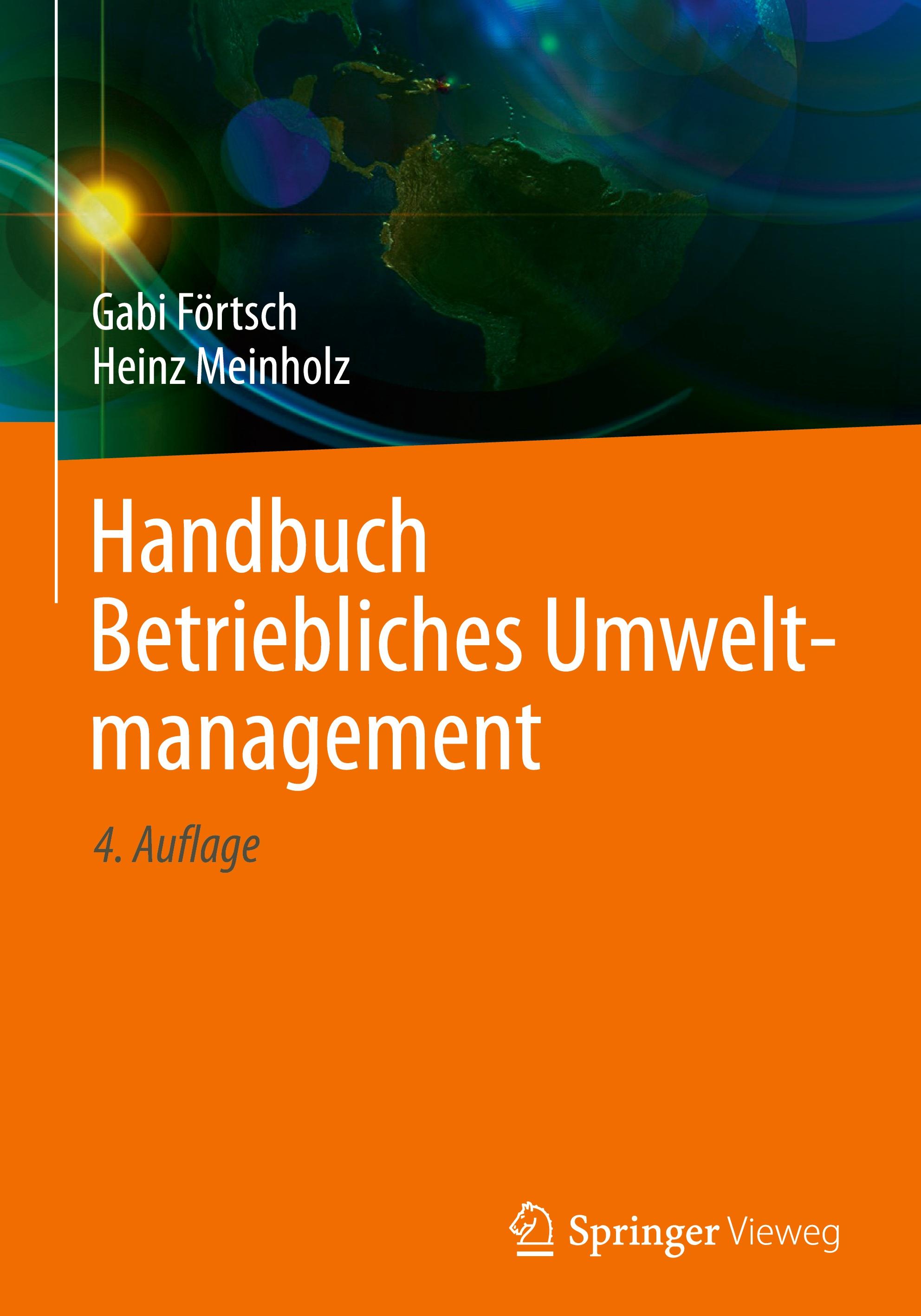 Vorderes Coverbild Handbuch Betriebliches Umweltmanagement